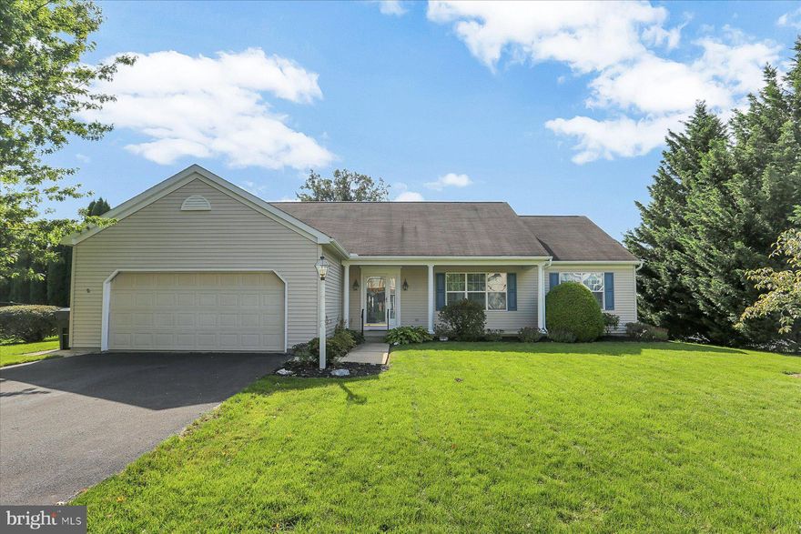Pristine Ranch Home in Red Lion – Move-In Ready!
Nestled in Windsor Township, this beautifully maintained EG Stoltzfus-built ranch home offers effortless main-floor living with an inviting open layout. Step inside to a spacious foyer entry that flows seamlessly into the formal dining room and a generous eat-in kitchen overlooking the bright and airy family room.
The primary suite is a true retreat, featuring a large walk-in closet and a private bath. Two additional well-sized guest bedrooms and a full guest bath ensure comfort for family or visitors. Natural light fills the home, highlighting a neutral color palette that creates a warm and welcoming atmosphere.
Practicality meets convenience with a main-floor laundry room offering extra storage, a two-car garage, and a whole-house generator that conveys with the home. The full, unfinished basement provides endless potential for extra living space. Enjoy Gas Heat/ Central air and vinyl hung windows. Easy to maintain yard and an exterior deck to enjoy summer nights and grilling. 
Don’t miss your opportunity to call this gem home—schedule your private tour today!