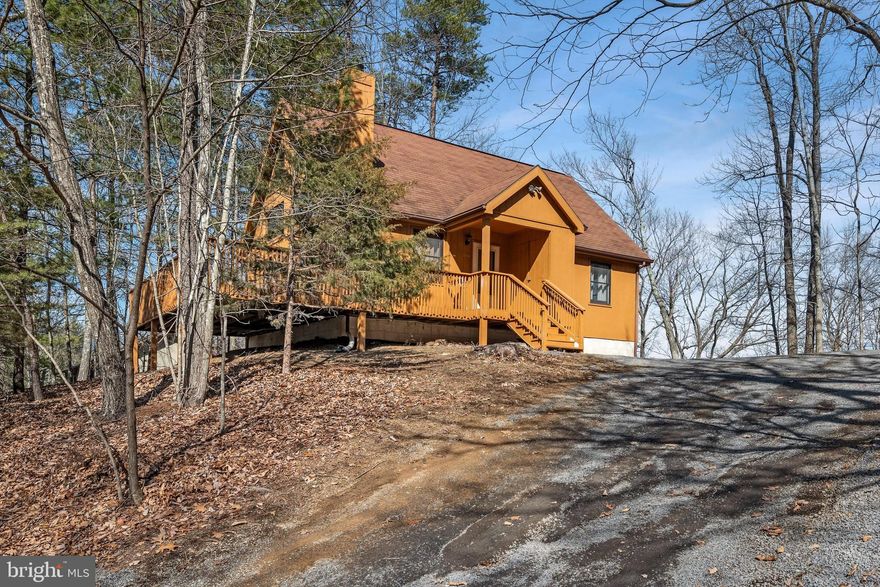 All offers due by 5p Feb 22nd, 2024. 

Perched upon a hill near Lake Laura at Bryce Resort in Basye, VA, this 3 bedroom, 3 full bathroom A-frame chalet offers gorgeous view off of your front deck and side yard.  Currently being run as a successful Airbnb, this turn-key home is ready for you to pack your bags and hit the road for a weekend of skiing, or perhaps your next investment.  With its prime location just a short 0.5 mile walk to the lake and less than a 3-mile drive to the Lodge at the base of the ski slopes, you'll have easy access to all the activities Bryce Resort has to offer, including skiing, ice skating, snow tubing, golfing, mountain biking, and swimming in Lake Laura.

Recent updates include: New LVP flooring in the kitchen and bathrooms; updated lighting; New HVAC in 2023; New stove and microwave within the last 2 years. Dishwasher newer as well.