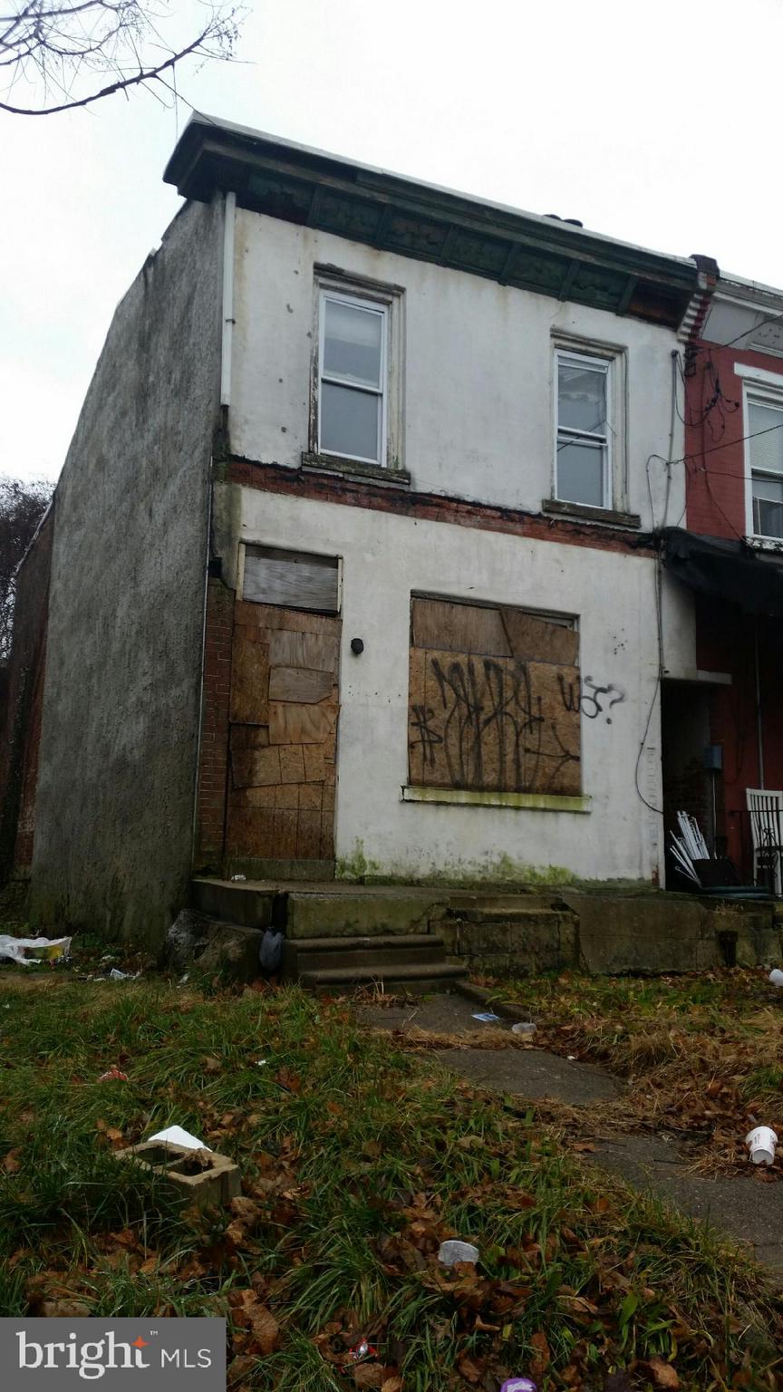Take a drive by this property ( shell like condition ) in the Germantown area of Phila. Make an offer today. Property being sold in it's "AS IS" condition only.