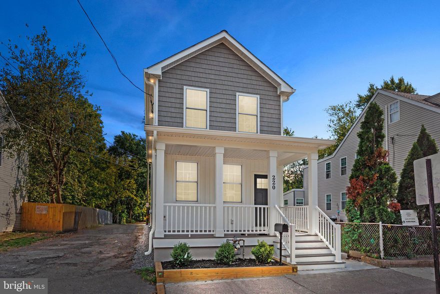 Don’t miss your chance to see this outstanding single home in Bristol Borough! Walk up the front steps to a covered porch, offering the perfect spot to sit while enjoying the beautiful fall foliage. As you enter the living room, you are greeted with luxury vinyl tile all throughout leading to the kitchen/dining area and nice sized powder room convenient for hosting guests. The kitchen features quartz countertops, stainless steel appliances, and a large pantry for extra storage; but the highlight is the delightful larger island, providing even more storage and seating. You will also notice the stunning stone backsplash and island wall. A perfect compliment to the beautiful gray cabinetry. The second floor features 4 bedrooms and 2 full bathrooms with high vaulted ceilings in the primary bedroom. It doesn’t stop there! This home includes a finished basement, matte black finishes all throughout, a private driveway that fits multiple cars, large fenced in patio and yard. Ample open space for entertaining! Walking distance to Radcliffe Street where you can enjoy award winning restaurants and explore the downtown shopping district. This newly constructed home has everything you could desire and dare I forget to mention, sans souci living. Seller open to offering an assist - Book your showing today!