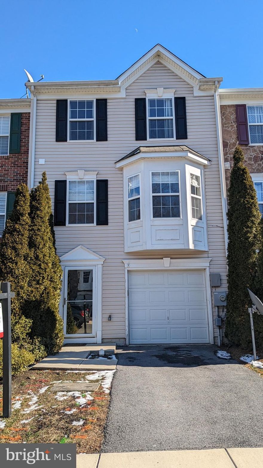 Welcome home to this contemporary 3 bedroom, 2.5 bath, 1 car garage townhouse in Hagerstown! Newer subdivision in the city... Only steps to the amenity filled Pangborn Park. Open layout with walkout basement and plenty of space for entertaining. One car garage with bonus EV charger.  Great, main level living with large eat in kitchen with island and slider to private deck. Nice floors in the living and dining room with a charming bay window and half bath. 3 miles to Meritus Hospital. 4 miles to Hagerstown Community College... Hop, skip and a jump to I-70  and I-81 for Frederick or Pennsylvania/WV. Great central location close to City Hall, National Theater and Hagerstown City Park. Take advantage of the lowering interest rates and submit your offer!