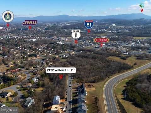 Vacant Land For Sale - 2122 Willow Hill Drive<br/> Harrisonburg City County, HARRISONBURG, VA 22801