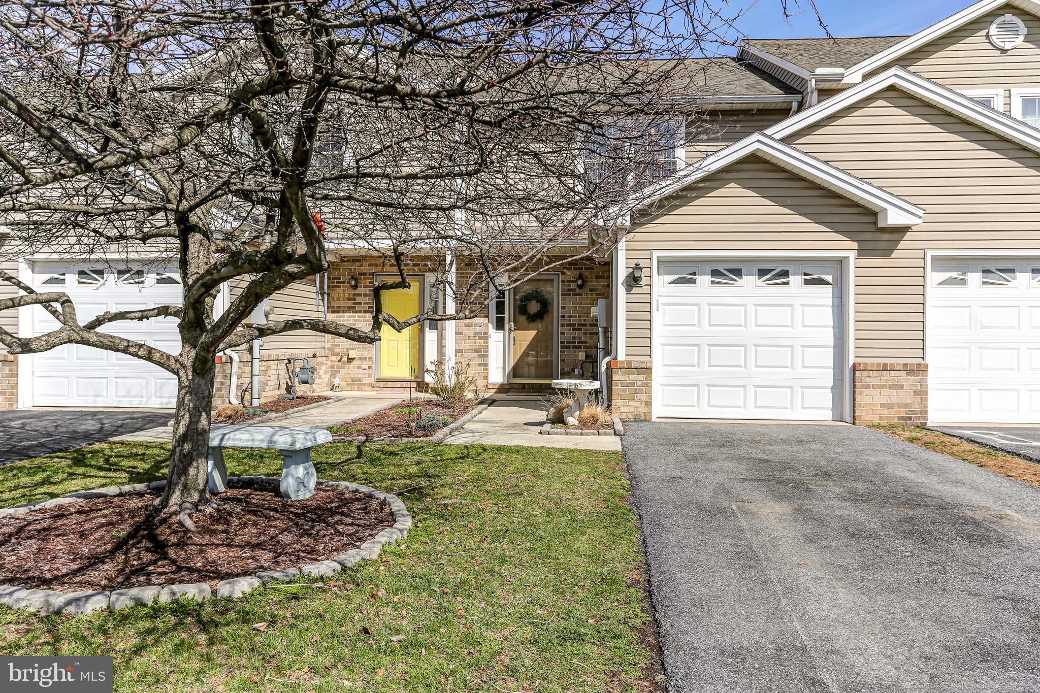 Welcome to this well-maintained, single owner townhouse in the desirable Autumn Woods community! Prepare to be impressed by pride of ownership in nice updates and functional layout. The spacious First Floor boasts freshly painted neutral walls and sleek and durable engineered hardwood flooring. The open-concept design leads from the spacious Living area to a comfortable Dining Area and a well-equipped Kitchen with tile flooring, and newer appliances, including dishwasher, built-in microwave, electric oven/range, and refrigerator. First Floor also offers a convenient Half Bath and access to the rear deck, with composite decking, which offers a peaceful space for retreat. Upstairs, you’ll find two generously sized bedrooms, each with its own private en-suite bathroom for added comfort and privacy. The Primary Bedroom features a vaulted ceiling, ceiling fan, and en-suite bath with a nicely sized vanity and walk-in shower. The Second Bedroom also includes an adjoining full bath, perfect for guests. Additional highlights include upstairs Laundry with Washer and Dryer, both which convey with the property, and attached one-car garage. Efficient natural gas forced hot air heat and newer hot water heater installed in 2019. Located just minutes from downtown Dillsburg, the Dillsburg Public Library, Ski Roundtop and easy access to Route 15, this townhome offers both comfort and convenience. Ease of living with a Homeowner's Association that takes care of lawn maintenance and snow removal. Don’t miss your opportunity to move right in to this wonderful home, today!