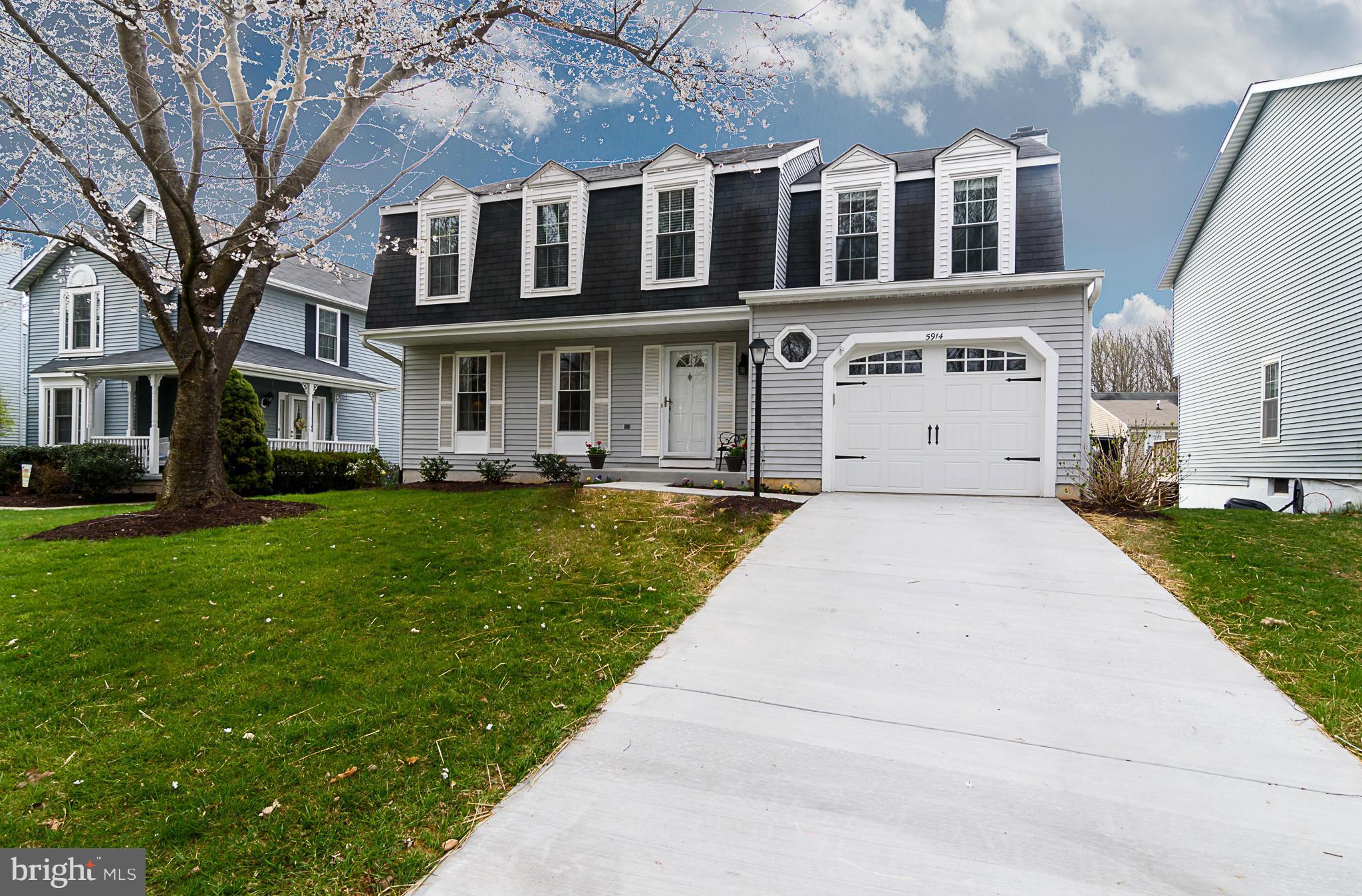 Must see renovated Columbia colonial! Endless improvements: new windows(2010); new water heater(2009); remodeled kitchen(2012) w/granite, tile backsplash, SS appliances; FR w/wood burning FP; easy care laminate floors on main lvl; master bdrm walk-in closet w/custom built-ins; 4 large bdrms; remodeled 2nd BA; finished walk-out LL w/rec rm & storage rm; relax on the new deck (2011) or paver patio!