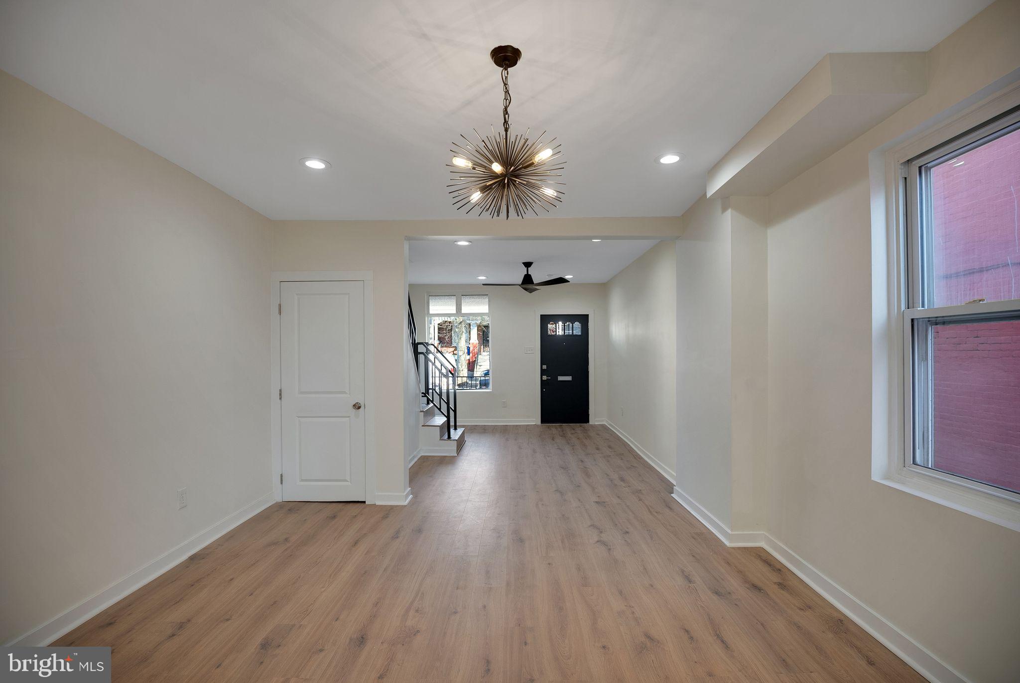 Located in a designated eligibility area, this home qualifies for down payment assistance programs designed to support income-eligible buyers.Welcome to your dream home! Step onto the inviting covered front porch and into a thoughtfully updated interior designed for both style and comfort. The open-concept living and dining area boasts brand-new luxury vinyl plank (LVP) flooring, energy-efficient mini-split systems, and contemporary lighting that creates a warm, welcoming atmosphere.The sleek, modern kitchen is a chef’s delight, featuring crisp white cabinetry, elegant grey granite countertops, and brand-new stainless steel appliances. Convenient washer/dryer hookups and direct access to the fully fenced backyard make everyday living a breeze.
The main level includes a spacious primary bedroom complete with a beautifully tiled full bathroom featuring a ceramic shower. Upstairs, you'll find three additional bedrooms, each with new LVP flooring and individual mini-split systems for personalized comfort. The large hall bathroom offers a relaxing retreat with a ceramic tile tub surround and matching floors.
Enjoy outdoor living in the private, fully fenced rear yard—perfect for entertaining, gardening, or simply unwinding. Plus, the unfinished basement provides generous storage space and endless potential.
Don’t miss this move-in-ready gem—schedule your tour today and experience the perfect blend of modern upgrades and timeless charm!
Located near The Mann Center, Fairmount Park, Lankenau Medical Center, and more, this home is in a great spot to enjoy Philadelphia. With the city preparing for major events in 2026, including the FIFA World Cup and America250 celebrations, now is a great time to make this home yours!
