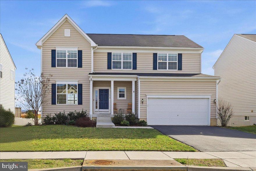 Much more functional floorplan and larger living spaces than new construction!  Located in the desirable Shenandoah Springs community, 170 Shallow Creek Drive offers a well-appointed, six-year-old K. Hovnanian–built colonial that blends classic design with modern functionality. This thoughtfully designed home features a bright, gourmet kitchen with 42-inch high-quality cabinetry, ample counter space, and a sunny table area filled with west-facing natural light. The kitchen opens seamlessly to the family room, creating an ideal space for everyday living and entertaining, while formal living and dining rooms provide additional flexibility for gatherings and special occasions.

Outdoor living is elevated by a low-maintenance Trex deck overlooking open countryside to the west—perfect for enjoying sunsets and expansive views. The fully fenced backyard offers privacy and versatility, and the walkout basement provides excellent potential for future finished living space, recreation, or guest accommodations.

Upstairs, the spacious primary suite serves as a private retreat, complete with two walk-in closets. The bedroom level also features a conveniently located laundry room, enhancing day-to-day efficiency and livability. The home’s colonial layout offers comfortable bedroom separation and an intuitive flow throughout.

Ideally situated for commuters, the property provides convenient access to major routes serving Northern Virginia and the greater Washington, D.C. area. Residents also enjoy close proximity to Jefferson County’s shops, dining, and historic attractions, as well as outdoor recreation including the Appalachian Trail, Harpers Ferry, and nearby parks. This home combines location, quality construction, and lifestyle appeal in one of Charles Town’s most sought-after neighborhoods.