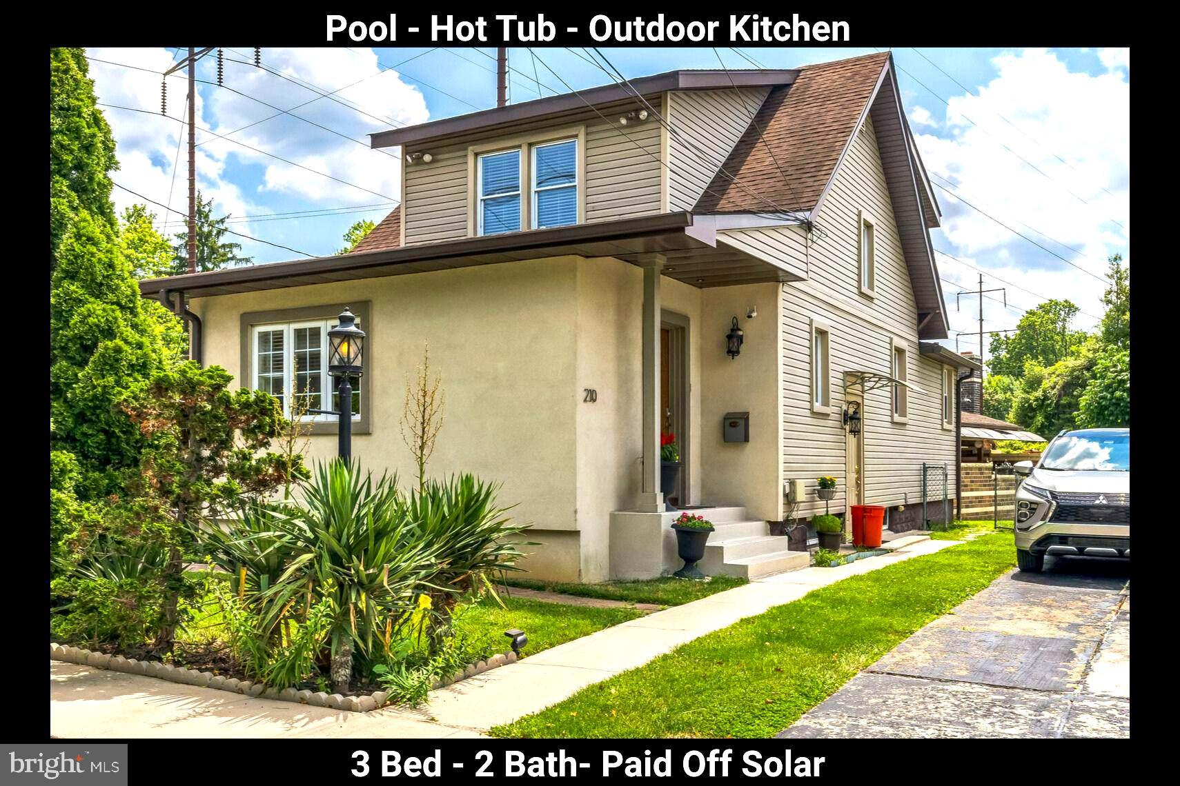 Offered is a truly Special Home in a Prime Location, this one checks all the boxes. Just move in and unpack!
Outdoor Lovers and Entertainers—prepare to Fall in Love. The backyard is a Private Oasis featuring a Covered Outdoor Living Room with a Kitchen and Fireplace, a Large Hot Tub, and—just in time for summer—a spacious Swimming Pool perfect for those hot days.
Inside, the home has been thoughtfully updated over the years. Highlights include: Newer windows and roof - Upgraded kitchen with granite countertops - Hardwood flooring throughout - Enclosed front porch for extra living space - Partially finished basement for added flexibility.
The home offers 3 bedrooms and 2 full bathrooms, with the primary bedroom on the main floor featuring an ensuite bath.
Enjoy energy efficiency thanks to owned solar panels, keeping electric bills between $0 and $50 per month. In addition, 3" foam board insulation was added behind the siding and stucco to enhance heating and cooling performance.
Located at the end of a quiet dead-end street, you’ll enjoy peace, privacy, and no through traffic. This is a rare opportunity to own a well-maintained, entertainer’s dream in a great neighborhood.