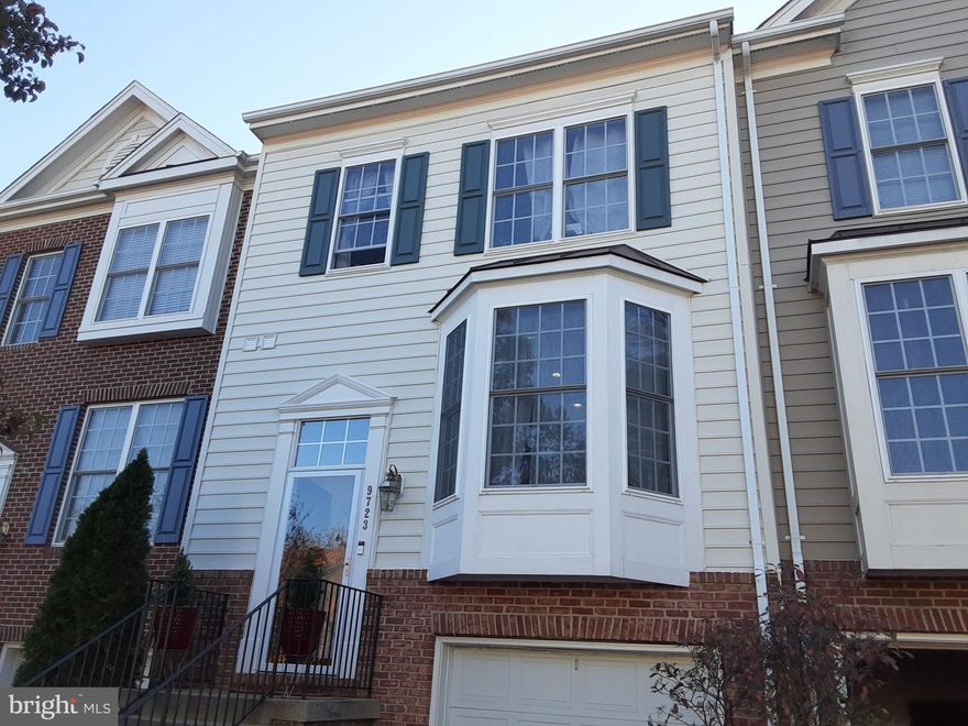 Welcome to Townes at Compton Farm. 3 Level, One Car Garage Townhouse. The Main Level includes a spacious Living Room Area. 9' Ceilings,  Bay Window in Living Room,  Combination Kitchen & Dining Area.  Walk out to deck.  Master Bedroom with vaulted ceilings, Walk In Closet,  Master Bathroom with Soaking Tub and Separate Shower.  Finished Basement with Fireplace. Walk Out Level to fenced yard with Brick Patio. Enjoy your privacy surrounded by trees.  A must see!