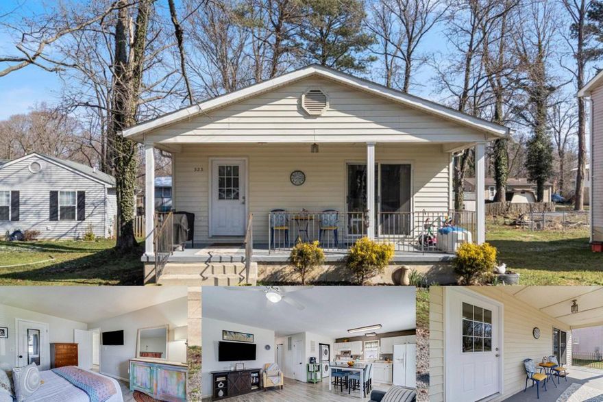 For nearly 20 years, this house has been a cherished home; now, it’s ready for a new family to start their own story. Tucked away on a flat lot with a spacious yard, this 3-bedroom gem welcomes you with a classic, large covered front porch—ideal for morning coffee or sunset chats.
Inside, you'll find a home that feels both fresh and familiar. With an open-concept living area, you’re never far from the conversation. Recent updates include new luxury plank flooring, fresh paint, and a modernized bathroom. With a brand new roof currently on the way, you can move in with total confidence. 
With a prime location being an easy commute to PAX, Annapolis, and DC… Come see why the current owners loved living here for 20 years!