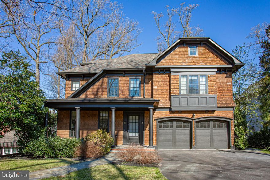 Stunning custom home in sought-after Greenwich Forest, built by Sandy Spring Builders with architecture by Studio Z  & James Mohn (of NYC).  Grand scale, beautiful details and finishes throughout.  Truly better than new! Welcoming entry, living room with built-in bookshelves, family room with fireplace and wall of glass doors to rear patio, gourmet kitchen opens to breakfast room, large dining room opens to screened porch, mudroom and powder room.  Upper level has 5 bedrooms, 3 full baths & laundry.  Inclusive of spacious primary suite with two walk-in closets and luxury bath with heated floors, soaking tub, sep shower & 2 vanities.  Top floor with large flexible space and full bath.  Lower level with home gym, rec room, guest bedroom, full bath & large storage space.  The attached 2-car garage and flat yard with mature plantings complete this stunning home.  Walkable to Downtown Bethesda, in Whitman school cluster.  Floor plans in "documents" section.  Open Sunday, 3/24 from 1pm-3pm.