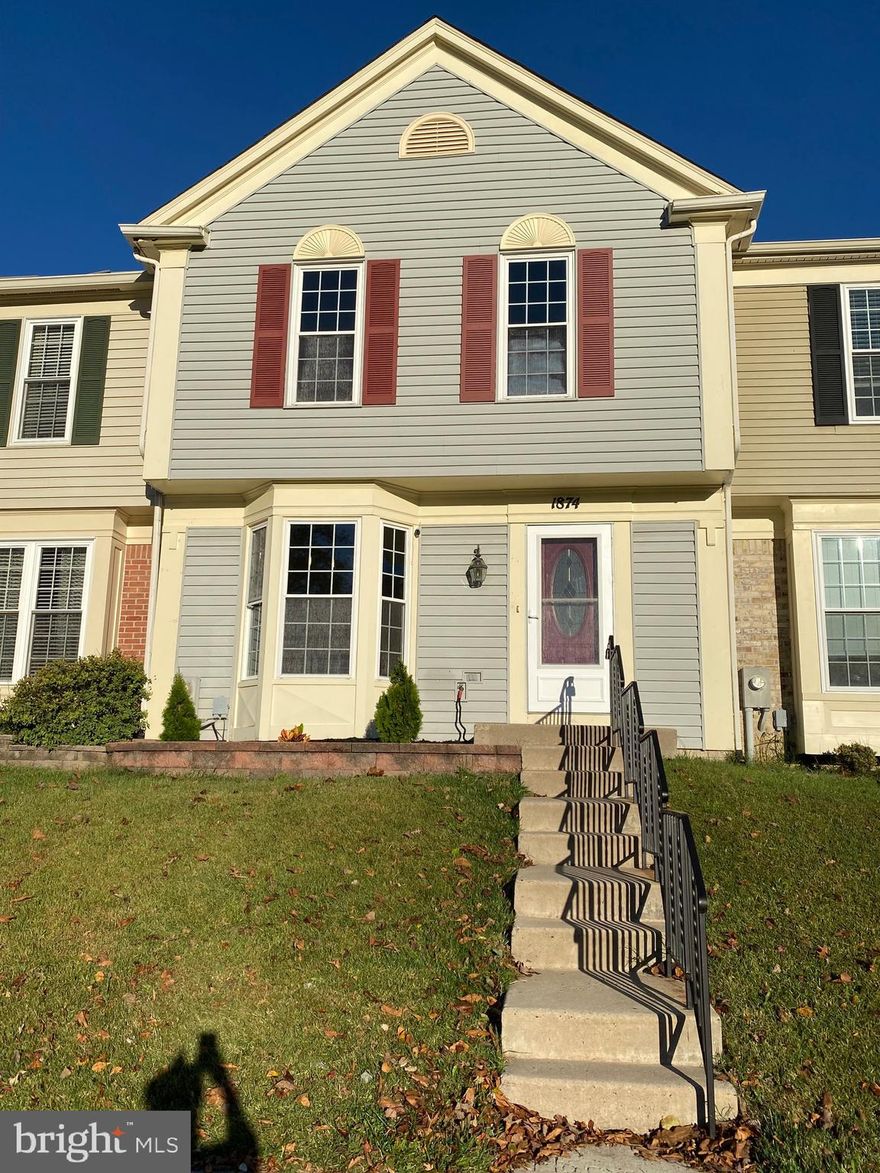 Beautiful 3-bedroom, 3.5-bath townhome in the desirable Oxford Square community of Bel Air. Bright and open main level with spacious living area, dining space, and modern kitchen featuring granite countertops and stainless steel appliances. Primary suite with private bath and walk-in closet. Each level has a bathroom—two full upstairs, half on main, and full in the finished basement. Basement includes washer and dryer. Enjoy a nice deck and quiet community setting close to local shops, dining, and parks. Available immediately!