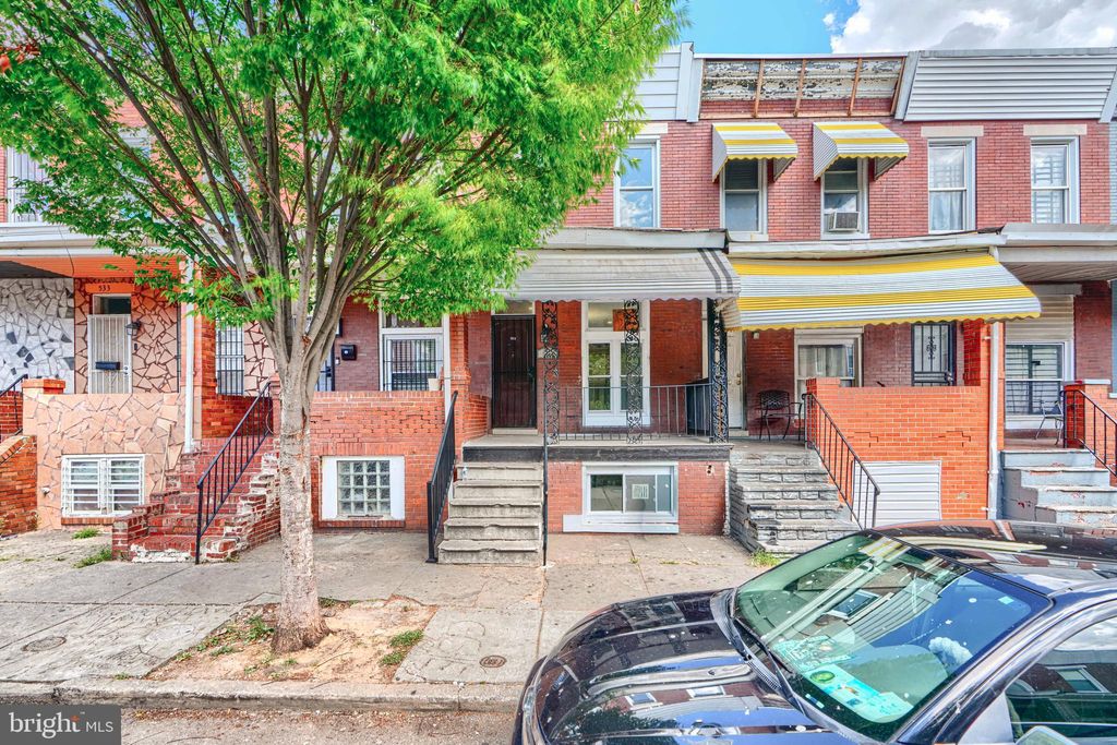 Photo of 529 N Curley Street, BALTIMORE, MD 21205 (MLS # MDBA2196290)