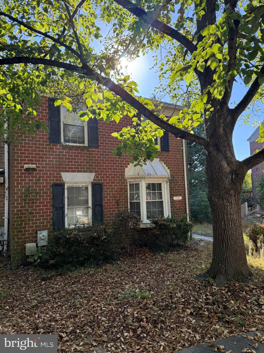 This all-brick end-unit townhouse is a true gem, offering three bedrooms and two and a half bathrooms in a highly sought-after Owings Mills neighborhood of Baltimore County. The home has great potential and only requires minor touch-ups. This home presents a great opportunity for investors or home owners seeking to build substantial equity. Property is being sold as is, with inspections for informational purposes only. Buyer must use Mid-Atlantic Settlement Services as the title company.