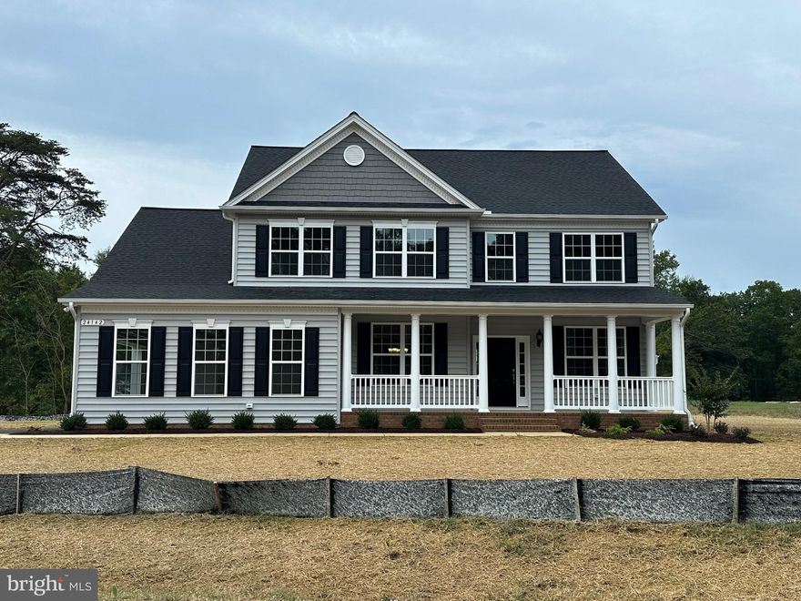 ***SOLD & CLOSED***Over an Acre in Hollywood, MD! - Homesite 1

Introducing the Lancaster floorplan, coming soon to the Hidden View Community in Hollywood, MD. This thoughtfully designed home offers over 3,000 sq. ft. of above-grade living space, with 4 spacious bedrooms and 2.5 bathrooms. Perfect for modern living, this home boasts an efficient layout with no wasted space.

The main level features a large dining room and a Deluxe Kitchen with upgraded island, painted cabinetry, and stainless steel appliances, including double ovens, a side-by-side refrigerator, and a microwave above the gas cooktop. The kitchen seamlessly flows into the family room, creating an ideal space for entertaining. Enjoy your morning coffee or take in the sunrise on the expansive front porch.

Upstairs, you'll find four generously sized bedrooms, a convenient walk-in laundry room, and a luxurious owner's suite with a private bath, complete with our signature Deluxe Shower.

The unfinished basement features 9' poured concrete walls, a 3-piece rough-in for a future bathroom, plus an exit and window for easy future finishing.

Design Selections include:

Kitchen: Upgraded granite countertops with painted cabinetry, stainless steel appliances, and double ovens.

Interior: Brushed nickel light fixtures and door hardware, LVP flooring on the main floor (carpet in the study and on the stairs), carpet in the bedrooms and 2nd floor hall, ceiling fan pre-wires, garage door openers, recessed lighting in the kitchen and bathrooms, and much more!

As an Energy Star Certified Builder, Quality Built Homes, Inc. is committed to delivering a home that combines beauty with energy efficiency, saving you money for years to come.

Limited-time offer: Receive $15,000 in closing cost assistance or choose to have QBHI pay for your 2-1 Buy Down (interest rate buy down).

Don't miss the opportunity to own your dream home in the QUALITY BUILT HOME'S Hidden View Community—conveniently located near shopping, entertainment, and NAS PAX River. Contact us today!