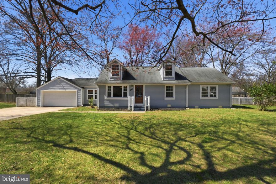 Some homes are redone. This one was done right.

Set on a rare half-acre lot in 22309, this 3-bedroom, 2-bath Cape Cod has been renovated with a clear point of view—preserving the warmth and character that make older homes worth keeping, while updating the systems and spaces that matter most. The kitchen was fully renovated in 2024 with all new appliances, and both bathrooms have been completely updated with a design-forward, cohesive finish that feels intentional rather than cosmetic. New flooring anchors the rear great room, where a gas fireplace and custom-built beverage station create a natural gathering space that works as well for everyday living as it does for entertaining. Major systems replaced in 2024 include HVAC, electrical and panel, and hot water heater—offering a level of confidence and ease that’s increasingly hard to find in homes of this era. The primary suite features a walk-in closet and updated en-suite bath, while the walk-up attic offers real potential for future expansion—additional bedrooms, office space, or a reimagined layout over time. The private, flat half-acre lot extends the living space outdoors in a way that’s rare at this price point—room to entertain, garden, play, or simply have space to breathe. A patio just off the great room creates an easy indoor-outdoor connection. Large garage, quiet street, and convenient access to Fort Belvoir, Mount Vernon, and nearby trail systems.

Move-in ready, with updates that feel considered, not rushed.