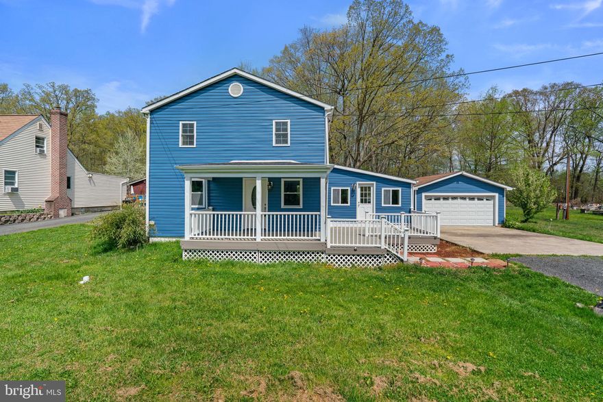 Beautifully renovated 3BR 2BA single family home with covered and open porch areas and spacious detached garage with bonus room. Home is situated on a level .49 acre lot in Aberdeen with lots of room for outdoor activities and relaxation. Engineered hardwood flooring throughout main level living room, family room, kitchen and dining room. Kitchen has lovely cabinetry, backsplash, granite countertops and stainless steel appliances. Washer and dryer plus full bathroom also located on main level. Upper level has 3 spacious bedrooms with new carpeting plus another full bathroom.  Detached 2 car garage includes a finished room in the rear that can be used for an office, 4th bedroom or whatever you desire. Outside shed is located in the far rear of property. Conveniently located to I-95, shopping centers and restaurants.  This home is move-in ready. Must see!!!