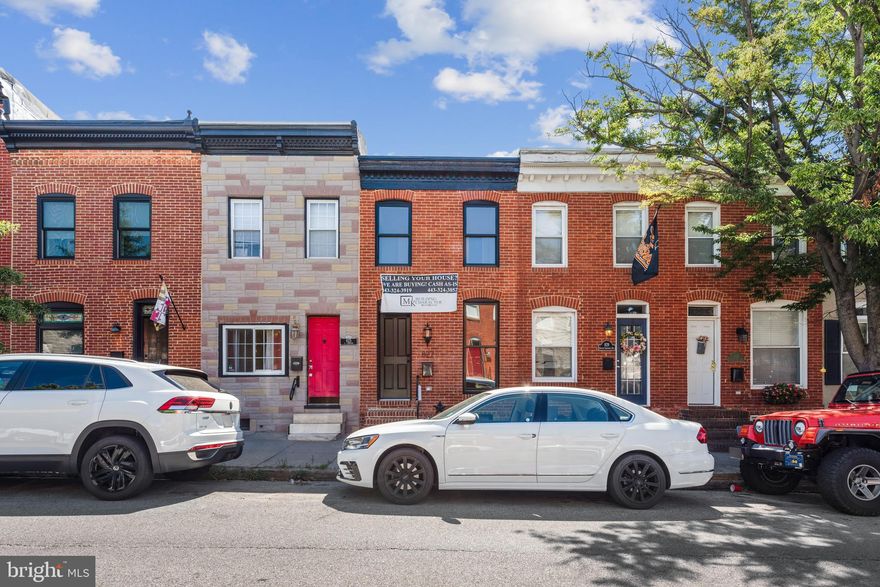 Brand New CHAP Renovation by Building Character with PARKING. 3 Finished Levels. The Main Level has a Large Living Room, Half Bathroom, Dining Room, and Kitchen with Island and Pantry. The Upper Level offers 2 Bedrooms, 2 Full Baths, Laundry and Direct Access to the Roof-Top DECK with Skyline Views. The Lower Level Includes 1 Additional Room and the Third Full Bath. Insulation is Energy Efficient Spray Foam. Whole House Audio System. Custom Tile, Trim and Paint. And Don’t Forget the Amazing Building Character 2-Year Builder Service Warranty.