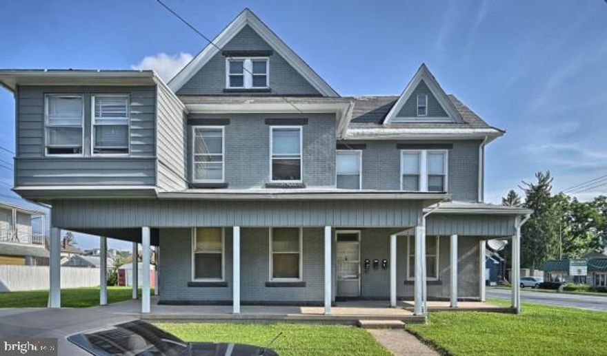 Large 4 unit apartment building in Susquehanna Twp. Excellent condition overall, long term tenants, turnkey & ready to go for new owner. 1. Efficiency apt, 2, 1-bedroom apts, & 1, 2-bedroom apt. 3 car detached garages, Free new washer and dryer in Basement of the building for tenant use. Off street tenant parking in addition to the garage.