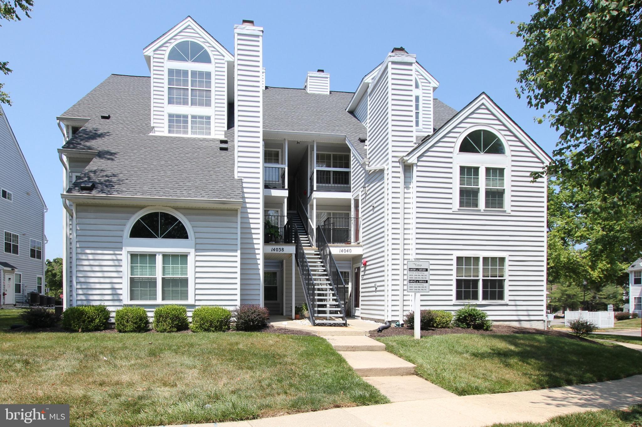 Convenience is the one word to sum up this condo as far as location and value. It is perfectly situated close to a majority of the Laurel amenities...shopping, movies, restaurants, DePietro Community Center, Granville Gude park with walking trail around the lake and annual July 4th fireworks display and greenspace. It is also close to bus route, metro and a variety of major commuter routes that make it easy to get to wherever you want to go. Best of all is the price...The asking price takes the previous updated unit sales into consideration and has been priced to sell with room for you to make improvements without blowing the budget. While you could live here without updating the decor, new flooring, kitchen cabinets and appliances would go a long way to make this unit POP!
The condo is a top floor, one bedroom with a loft that takes full advantage of the upper level with soaring ceilings and best of all, no one to walk over your head. The living room features a wood-burning fireplace, pass-through window to the kitchen and spiral staircase to the loft. The loft offers flexibility as a home office, exercise space and more and has a walk-in closet for storage. The sunny dining room gives you a more formal space for dining as well as the potential for a breakfast bar on the pass-through window. The kitchen is functional and also houses the stacked Washer/Dryer. The bedroom and bath are just past the dining room. Don't wait, this won't last long.