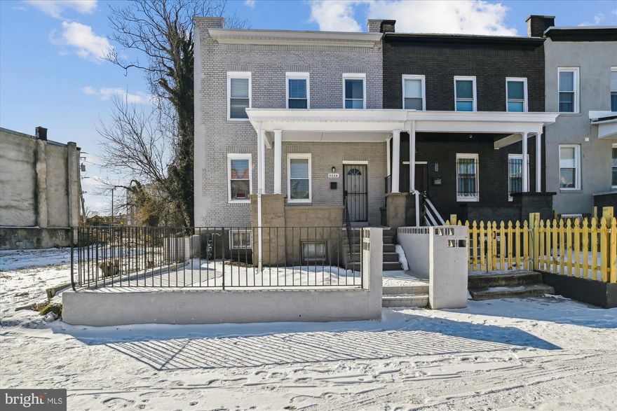 Welcome Home! Price Improved and Motivated Seller. 
This newly renovated brick-front end-unit townhome combines modern upgrades with timeless charm. From the inviting front porch to the fenced front yard and private parking pad in the back, this stunning home is sure to impress.

Key Features:

All-New Systems (2024): Windows, HVAC, water heater, ductwork, plumbing, electrical wiring, and an updated electrical box bring peace of mind and energy efficiency.
Modern Kitchen: Equipped with stainless steel refrigerator, stove, and range hood, complemented by beautiful new wooden cabinets, countertops, ceramic backsplash, and a heat-resistant panel near the stove.
Stylish Flooring: Luxury vinyl plank (LVP) flooring spans all three levels, offering durability and a contemporary feel.

Main Level:
Full bathroom featuring a large shower head and a heated light mirror for added comfort.
Freshly painted throughout, exuding a bright and modern atmosphere.
Open kitchen with a dining area that leads to the new deck and fully fenced backyard.
Spacious living room with a closet and brand-new front and back doors.
Exterior updates include freshly painted front and back, along with a roof and gutters installed in 2020.

Upper Level:
Three bedrooms, each with plenty of natural light and space.
A newly renovated full bathroom with sleek finishes.
All three bathrooms throughout the home are completely new.

Basement:
Fully finished basement offering additional living space, including:
A bedroom.
Full bathroom.
Family room.
Laundry room equipped with a gas water heater, heating system, washer, and dryer.
Additional Perks:

Convenient walk-up stairs with metal doors leading to the backyard.
A two-car parking pad accessible from the alley, ensuring convenience and privacy.
This move-in-ready home offers modern amenities, ample space, and a thoughtfully designed layout. Whether you're entertaining or relaxing, this home has it all!

Don’t miss out on this rare gem—schedule your showing today! For more information or to arrange a tour, feel free to reach out to your helpful and cheerful listing agent.