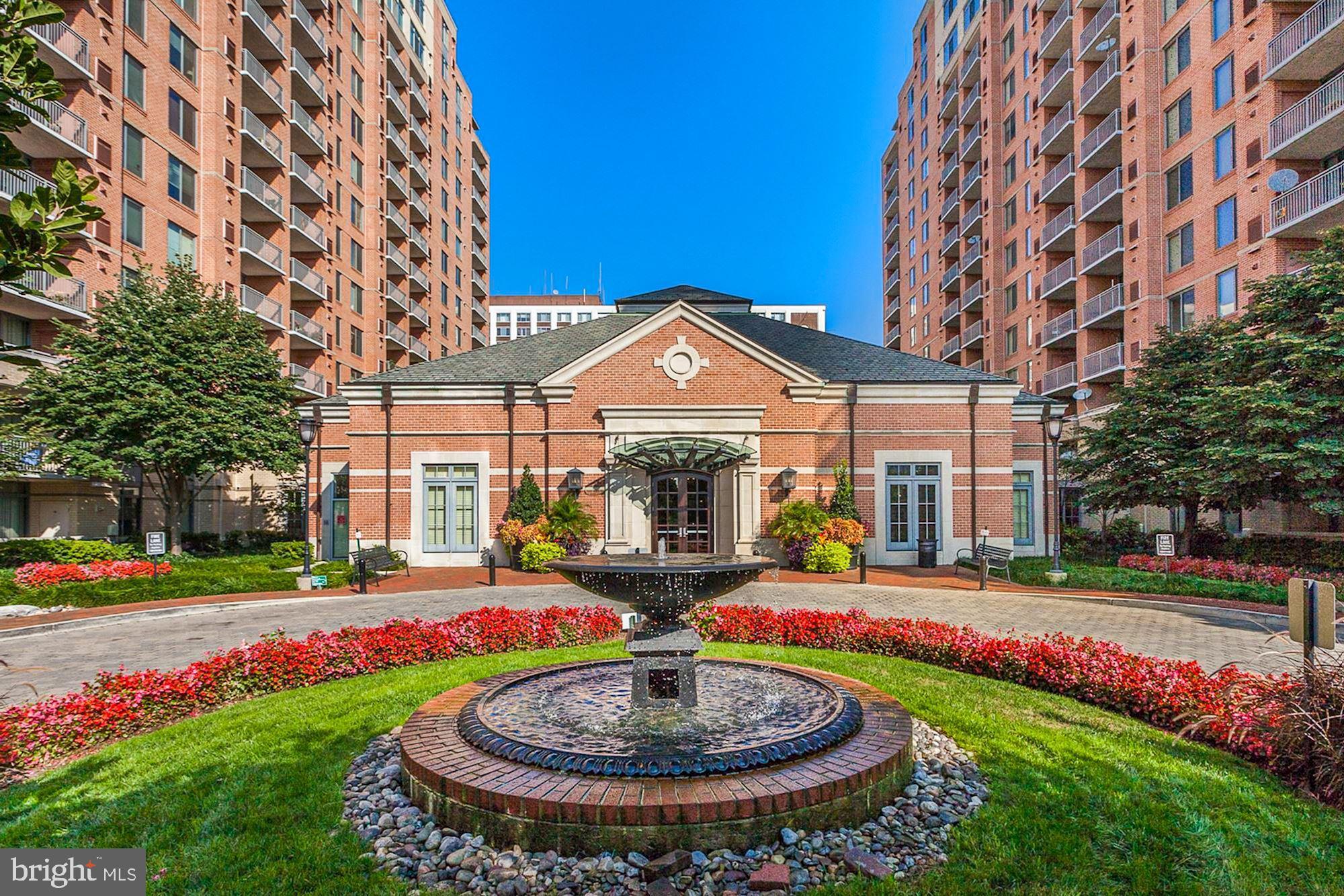 FULLY FURNISHED AVAILABLE FOR 6 MONTH RENTAL!!! Rarely available 1 bedroom and den with 1 bath in large upscale condo building. Unit features balcony overlooking pool and common grounds picking up much of the morning sun, large kitchen with in unit washer/dryer, gas heat and cooking plus 1 assigned garage parking. Tenant responsible for gas, water and electric and cable or internet if desired.
Building amenities include 24 hour concierge, community lounge with free WiFi, pool table, theater and dining room, business center, outdoor pool with BBQ grill, wet bar, convenience store and excellent 24 hour fitness center. Conveniently located just 1 block from metro, 24/7 Harris Teeter, Pike & Rose shops, restaurants, iPic movie theater, bowling, and just minutes to downtown Bethesda, Rockville, NIH, Walter, Reed, I-270, 495 and DC line. Unit is very spacious for a 1 bedroom and den and in many ways better than a small 2 bedroom 2 bath.