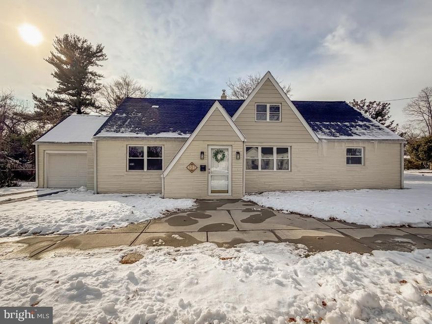 Fully remodeled and move-in ready, this 3-bedroom, 1.5-bath home has been transformed from top to bottom — delivering that new-home feel in an established neighborhood. Every major system has been replaced, including HVAC and windows throughout. The kitchen is the centerpiece: quartz countertops, stainless steel appliances, and gold hardware that strike the right balance between modern and timeless. Both bathrooms feature coordinating high-end finishes for a clean, cohesive look. A full garage with interior stairs leads to a massive unfinished attic — prime space for storage or future expansion. Outside, a generous corner lot gives you the outdoor space and curb appeal that are hard to come by at this price point.
One-floor living. New everything. Pennsbury schools. This one checks every box — and it won't sit long. Schedule today!