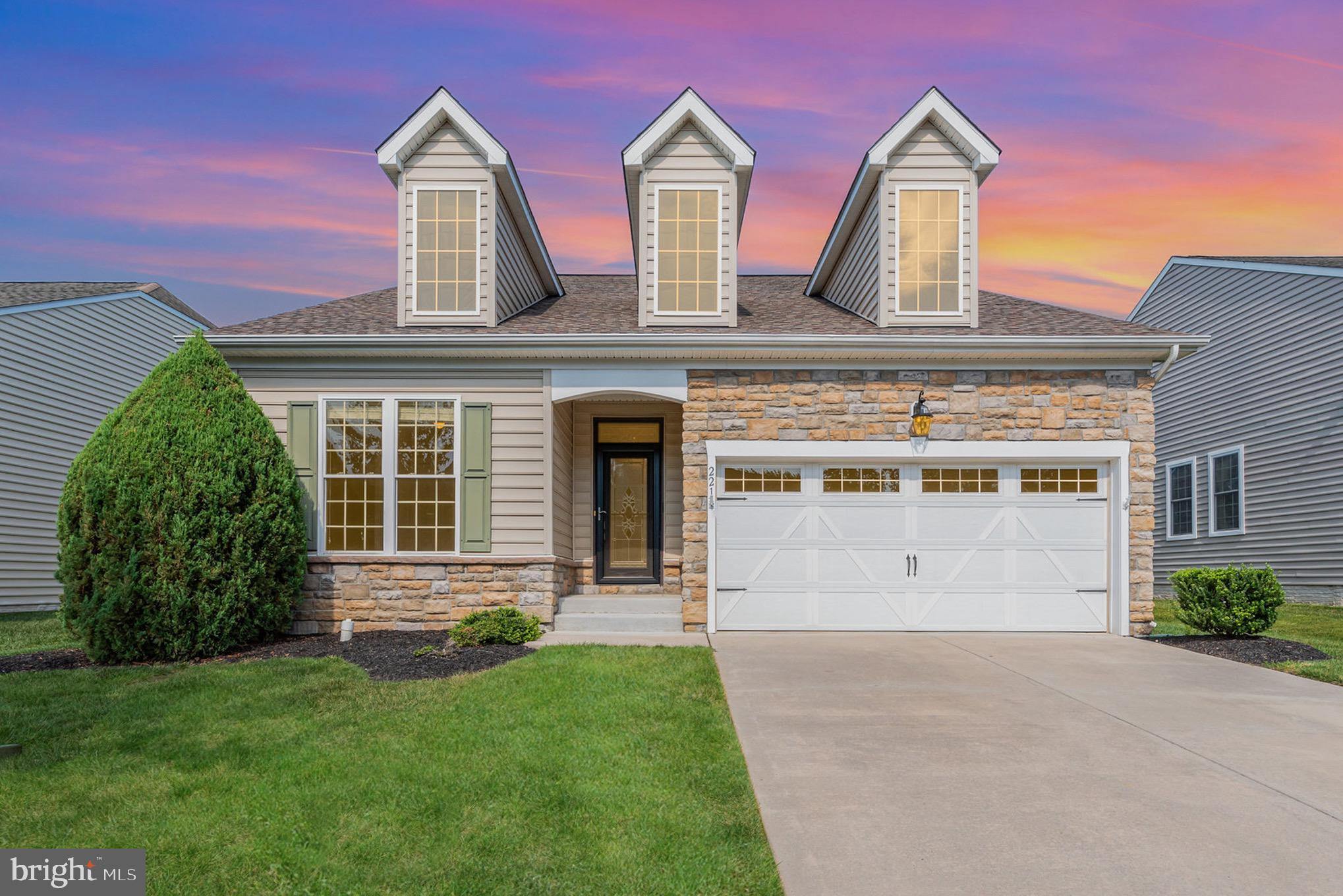 Step into elegance the moment you walk through the door! This stunning home blends luxury finishes with effortless livability in one of Havre de Grace’s most desirable gated neighborhoods - Bulle Rock. The main floor boasts a bright, open living area perfect for entertaining, a gourmet galley kitchen with breakfast nook for your morning coffee, and formal dining space crowned by a breathtaking groin vault ceiling. Two spacious bedrooms include the dream-worthy primary suite, complete with a spa-inspired bath and oversized walk-in shower. The finished lower level expands your lifestyle possibilities—offering a third full bath, versatile living or recreation space, and tons of storage. Enjoy the privacy, security, and upscale amenities of this sought-after community—all just minutes from the waterfront charm, shopping, and dining of historic Havre de Grace. Luxury. Location. Lifestyle. This home delivers it all!