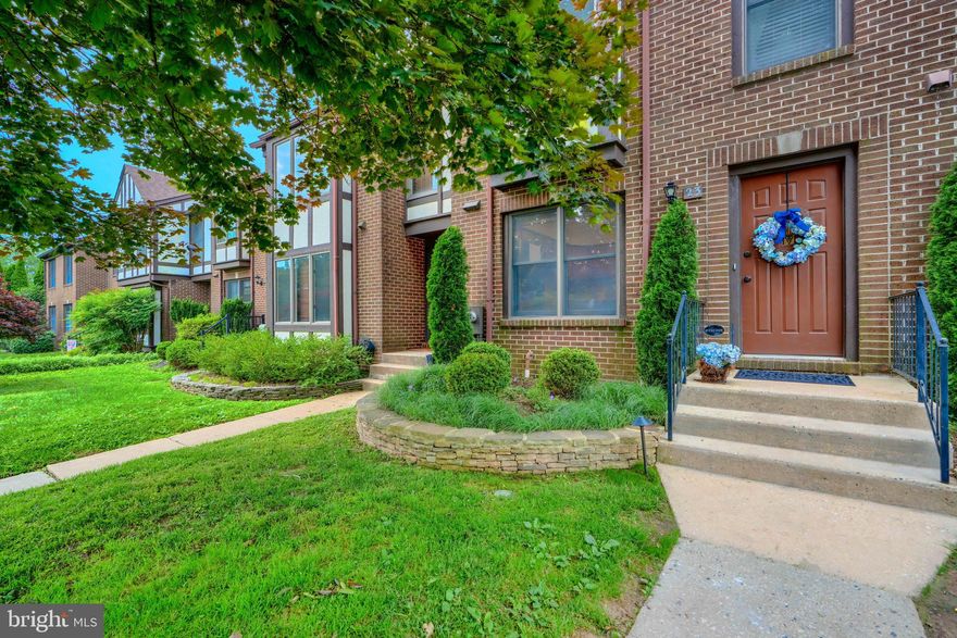 Must see this charming townhome in the tree-lined Copperfield at Five Farms community. It’s a great value to add your touches to the kitchen adjacent to the dining area.  This open level overlooks the fireplace flanked living room and slides to the brand-new rear deck. Homeowners have updated gutters, exterior of home, wood floors, added recessed lighting throughout the home, as well as a high-end landscaping and hardscaping renovation in the front and backyards. The second level bathroom was tastefully renovated within the last year to serve two bedrooms. A convenient en-suite bath to the large primary bedroom that faces the greenery in the yard. The walkout lower level is a serene setting -- both landscaped and hardscaped -- for your outdoor entertainment. Direct access from the community to a Valley Fields North playground and park. Extremely close to alfresco dining, shopping, schools and transportation routes.