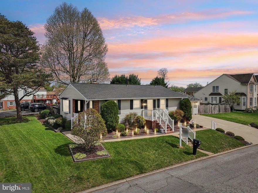 Tucked away on a quiet street where neighbors wave and yards are proudly kept, this home offers more than just space—it offers a sense of continuity, where homes are often passed down and memories span generations. It’s the kind of place where you can step out onto your back deck, coffee in hand, and actually hear the birds, not traffic.

Inside, you’ll find warmth, sunlight, and the kind of charm that only comes from a home that’s been thoughtfully cared for—wood floors, a cozy fireplace, and a finished lower level that feels like a hidden retreat. Whether it’s the scent of cedar from custom closets or the glow from recessed lights overhead, each detail was designed with intention.

The oversized lot gives you room to breathe, with a fenced yard perfect for outdoor gatherings, hobbies, or just unwinding in peace. Multiple sheds and a two-car garage offer plenty of storage for your lifestyle, whether you're into gardening, DIY projects, or weekend getaways.

With quick access to the Baltimore and major commuter routes, you're minutes from everything—city life, stadiums, the airport, and coastal escapes—yet right here, it feels like a tucked-away haven. This is a place to settle in, stretch out, and stay awhile.