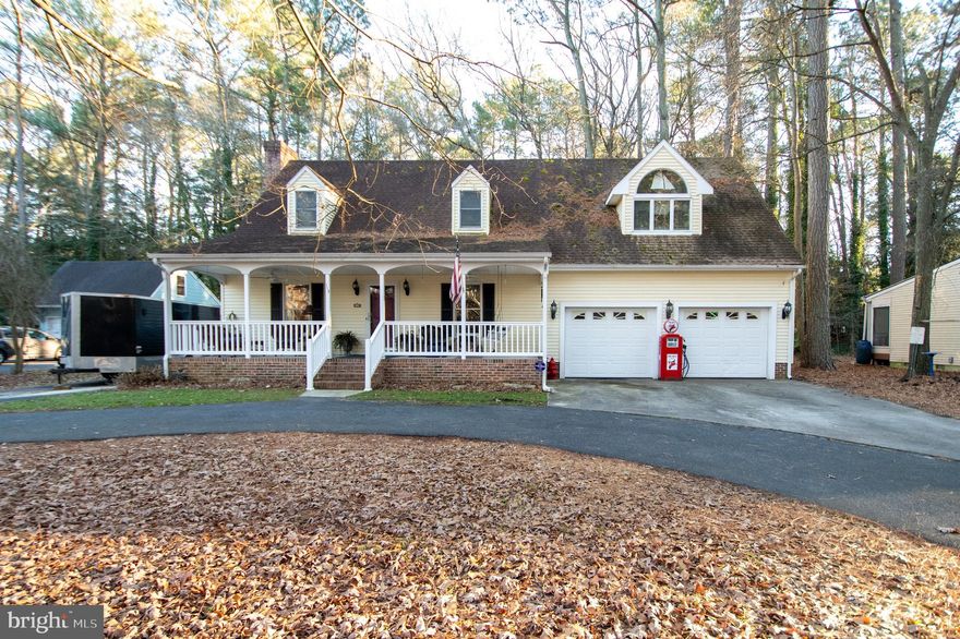 Welcome home to this spacious 4-bedroom, 2-bath home in Fruitland, MD offering comfort, updates, and plenty of room to spread out! Enjoy a blacktop driveway, 2-car attached garage, and a welcoming covered front porch—perfect for relaxing with your morning coffee. Step inside to a bright, open layout where the living room and dining room flow together seamlessly. The living room features a cozy propane brick fireplace, creating the perfect spot to unwind. Just off the main living space, you’ll love the remodeled kitchen with quartz countertops, stainless steel appliances, built-in cabinet drawers for extra storage, and a breakfast bar for casual seating. Double doors from the dining room lead to the back deck—ideal for entertaining, grilling, or enjoying the fenced backyard. The first floor also includes a full bathroom and a convenient bedroom. Upstairs offers even more space, including a large bedroom above the garage with its own private staircase, three closets, and plenty of room for a sitting area or home office. This space also features a balcony for a peaceful outdoor escape. Two additional large bedrooms are located upstairs and share a full bathroom. Outside, you’ll find a shed for extra storage and a fully fenced backyard ready for pets, play, or gardening. Don’t miss your chance to make this Fruitland home yours!