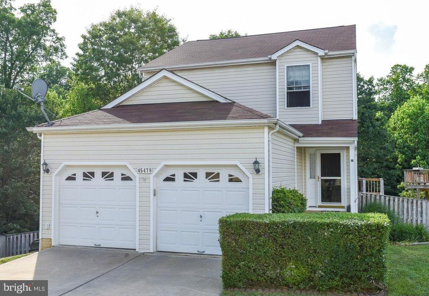 Well maintained home in Hickory Hills.  3 bedroom 2.5 bath. Hardwood and tile floors.  Nice size bedrooms,closets have extra shelving.  Unfinished walk out level basement with framing.  Beautifully landscaped  fenced in yard that backs to trees at end of cul-de-sac.Large deck off of the kitchen for outdoor entertaining and a 10x12 shed for additional storage. Home warranty