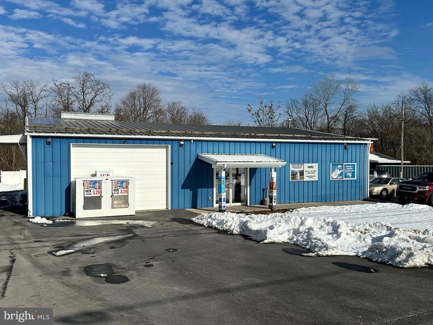 WELL-ESTABLISHED “TURN KEY” CONVENIENCE STORE W BUILT-IN DRIVE THRU. 100% MAINTENANCE FREE METAL EXTERIOR. PAVED PARKING WITH AMPLE SPACE.  FULL PERIMETER VINYL FENCING. HUGE (CONCRETE LINED) WALK-IN COOLER. PRIVATE VIDEO-POKER ROOM.  HIS & HER BATHS. 3 PHASE ELECTRIC.  LONG ROAD FRONTAGE AND EXPOSURE. ALL EQUIPMENT AND INVENTORY CONVEY. (2) BUILT-IN GARAGE DOORS FOR AUTO BUSINESS.  POSSIBILITIES ARE ENDLESS!  MOTIVATED SELLER.