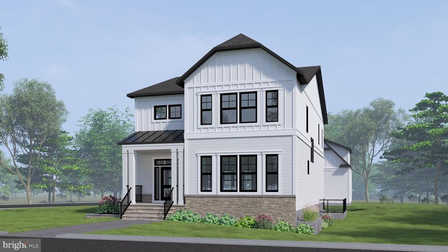 TO BE BUILT HOME in North Arlington – COMPLETION FORECAST: SPRING 2027
Experience the energy of Ballston in Arlington, where modern living meets unbeatable convenience. This vibrant neighborhood offers top-tier shopping, diverse dining, and year-round events—all just steps from your door. With easy access to the Ballston Metro, nearby parks, and the dynamic Arlington urban corridor, everything you need is right at your fingertips. Evergreene Homes is proud to introduce The Rockingham II, a thoughtfully designed residence that can offer over 5000 sq. ft. across three levels when fully finished, featuring soaring 10-ft ceilings and exceptional craftsmanship. 
INCLUDED FEATURES:
The Rockingham II showcases our Diamond Package, which includes a 10’ ceiling on the main level with additional modern features such as a sleek, metal horizontal railings on the main staircase and our Designer Kitchen with glass faced cabinets to the ceiling with a built in canopy hood to match the cabinetry.  Our Designer Kitchen also features elegant quartz countertops, a GE Café Series stainless-steel appliance package with a 36” gas range, and an oversized island with seating. The kitchen flows seamlessly into the Great Room, highlighted by a decorative coffered ceiling and a modern 42” fireplace, while effortlessly connecting to the Dining Room—perfect for entertaining. 
Upstairs, the primary suite serves as a private retreat, complete with a spacious walk-in closet and a luxurious en suite bathroom featuring double vanities and a spa-like shower. Three additional bedrooms, one with a private en-suite bath, and two that share a convenient buddy bath, and a conveniently located next to the laundry room. 
This home includes a charming carriage house-style detached garage with two dedicated parking spaces. Above, a private guest suite offers a comfortable retreat complete with its own separate entrance—ideal for visitors, extended stays, or even a home office. 
CUSTOMIZATION OPPORTUNITIES:
This pre-construction opportunity can still be personalized through selecting structural options and finish level upgrades. Options include a Morning Room, main-level Guest Suite with full bath, upper-level Laundry Room cabinetry with sink, an additional third level that includes Bedroom and Bathroom, and a finished lower level featuring a Recreation Room, Media Room, Bedroom, and full Bath.

Every Evergreene home is thoughtfully crafted with features designed for long-term comfort and peace of mind. Standard inclusions in the Rockingham II are a whole-house ventilation, humidifier, electronic air cleaner, abundant recessed lighting, upgraded 2x6 framing, superior thermal insulation, a built in pest control system in exterior walls, and a best-in-class 10-year transferable builder’s warranty.

Floor plans and images are for illustrative purposes only; certain features may reflect upgrades or options not included in the base price.

Contact us today to learn more about this unique opportunity.