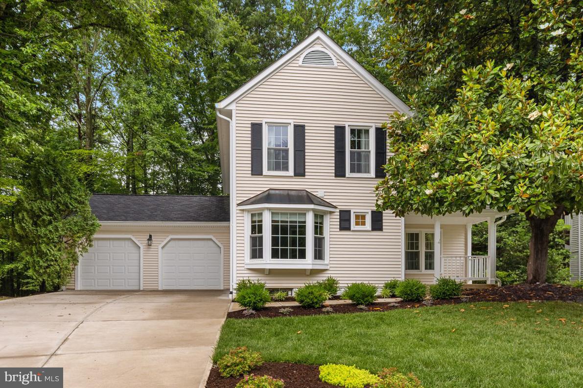 Prepare to be impressed by this fully renovated contemporary home, blending modern elegance with functional living. Boasting a modern open-concept floor plan, soaring vaulted ceilings, and skylights, the interior is flooded with natural light, creating a bright and airy ambiance throughout.
Step inside from the charming front porch into a dramatic, sun-drenched living room featuring a gas fireplace with matte granite surround and gleaming hardwood floors. The show-stopping eat-in kitchen is a chef’s dream, complete with quartz countertops, a stylish tile backsplash, oversized pot drawers, stainless steel Viking appliances, and a custom pantry.
The main-level bedroom offers exceptional flexibility—ideal for an in-law suite, guest quarters, or a private home office—with a walk-in closet and beautifully renovated full bath.
Upstairs, a striking catwalk overlooks the main level and leads to the luxurious primary suite. This serene retreat boasts hardwood floors, crown molding, a walk-in closet with custom organizers, and a stunning modern en-suite bathroom with double quartz vanities and sleek contemporary finishes.
The finished walkout lower level elevates this home even further. Enjoy a stylish custom bar with granite countertops, slide-out shelving, and a built-in wine and beverage refrigerator—perfect for entertaining. A fourth bedroom or cozy den and another beautifully updated full bath make this level ideal for guests or multigenerational living. You'll also find a spacious craft room or executive home office outfitted with floor-to-ceiling KraftMaid cabinetry, quartz counters, two built-in desks, and a built-in filing cabinet—combining function with sophistication.
Outside, the home is nestled on an oversized, wooded 1/3-acre lot in a quiet, sought-after neighborhood. The brand-new deck overlooks a fenced area perfect for pets, while the expansive backyard extends well beyond the fence—flat, private, and pool-ready.
Additional noteworthy features: new roof and four skylights (2020), New HVAC, Thompson Creek windows, gutters and trim wrapped (2014), new garage doors (2016), new deck (2025), new concrete driveway and walk (2021), all bathroom remodeled, light fixtures replaced, hardwood floors on 3 levels, loaded with crown moldings and so much more.
With high-end finishes, custom upgrades throughout, and thoughtful attention to every detail, this move-in-ready home offers luxury, comfort, and versatility in a peaceful, private setting.
Located in the sought-after South Run Forest community, this home offers direct access to scenic Lake Mercer and a network of trails connecting you to South Run Recreation Center and Burke Lake Park. Commuting is a breeze with convenient access to Fairfax County Parkway, I-95, I-395, I-495, the VRE train station, and the Springfield Metro.
Families will appreciate the nearby bus stop serving Sangster Elementary and Lake Braddock Secondary School—just steps from your front door. Everyday errands are easy with Huntsman Shopping Center within walking distance, and for leisure and fitness, memberships are available at several nearby swim and racquet clubs.
