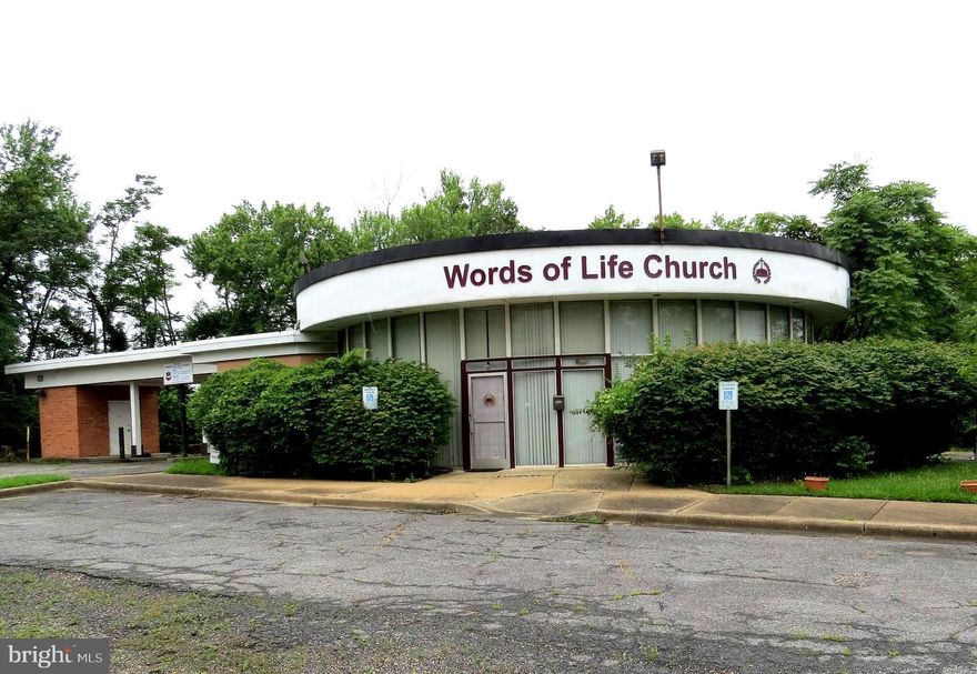 Versatile Building for Lease — Prime Location Near D.C.!
Currently used as a church, this  property is zoned IE (Industrial Employment), offering a wide range of potential uses including office, warehouse, flex space, and more (subject to county regulations). 
Ideally located just minutes from I-495, Route 50, and Washington, D.C., this site offers convenience, visibility, and access. The property includes approximately 50 on-site parking spaces.
The building is being leased as-is and would benefit from minor cosmetic updates. HVAC repair is also needed. Don’t miss this opportunity to transform this space into your vision.

Contact the listing agent today to schedule a private tour.