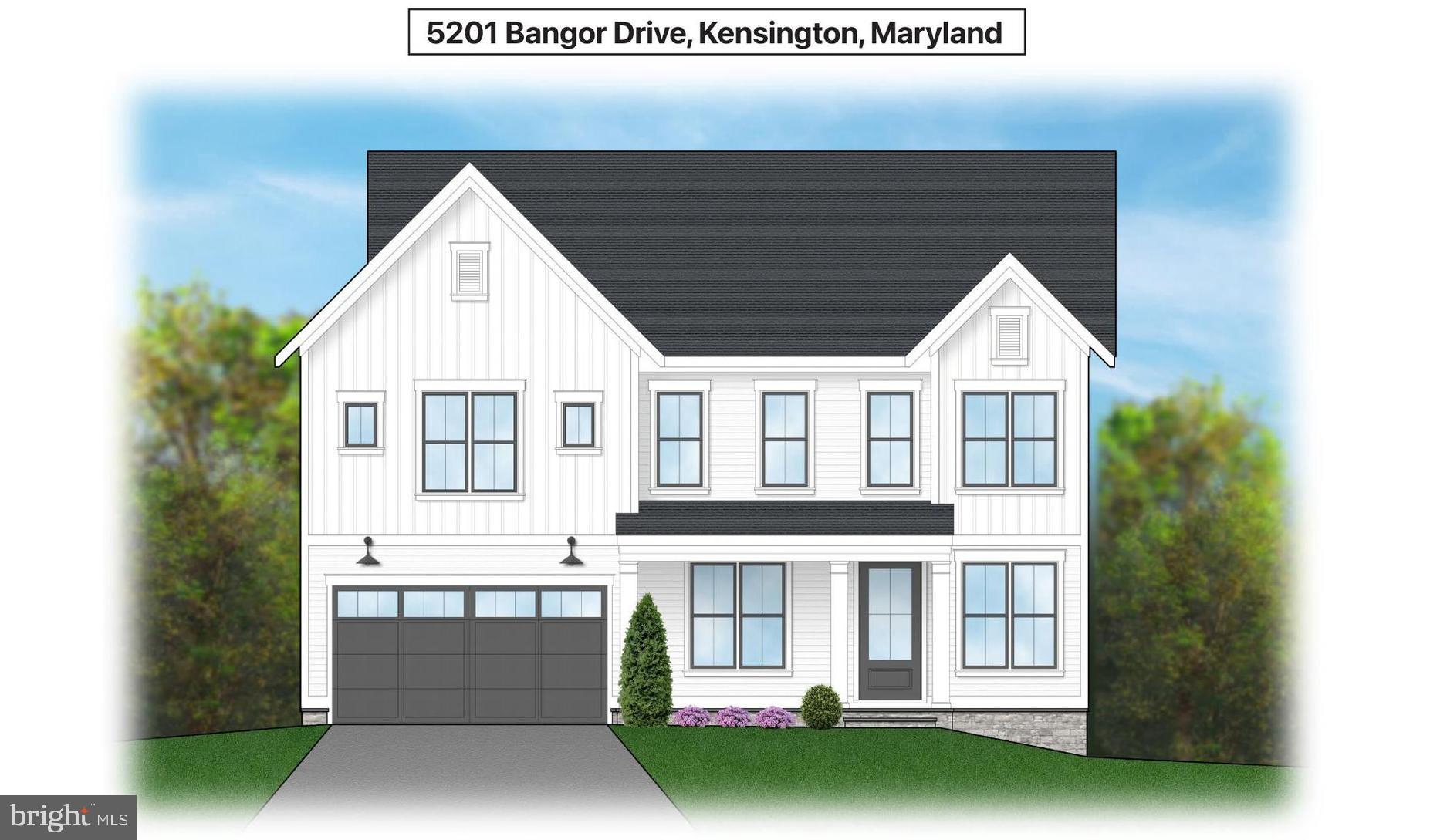 Stunning new home built by award-winning Douglas Construction Group (Best Green Builder-Bethesda) 5 Bedrooms, 4.5 baths and over 4,500 finished square feet of living space. All the modern details from high ceilings, hardwood floors, custom fixtures and recessed lighting. The main level features an open floor plan including a sun filled family room with built-ins, elegant living room, banquet sized formal dining room, private den/office, gourmet chef's kitchen with center island, breakfast area, large walk-in pantry, butler's pantry with beverage refrigerator, mudroom with bench and cubbies and a powder room. The upper level includes a relaxing primary suite with dual walk-in closets and a luxurious spa bath with a frameless, glass enclosed shower, soaking tub and two separate vanities. Also included on the upper level are 3 additional generously sized bedrooms, 2 additional bathrooms, an inviting Family/Homework-Study area and a large laundry room. Finished Lower Level with a 5th bedroom, 4th full bathroom, spacious recreation room, exercise room, storage room and dry bar and beverage refrigerator. Trex deck overlooking rear yard and two car garage. This gorgeous brand-new home boasts all the details and Green features you have come to expect from a finely crafted Douglas Construction Group home! In the Walter Johnson High School District! October Delivery.