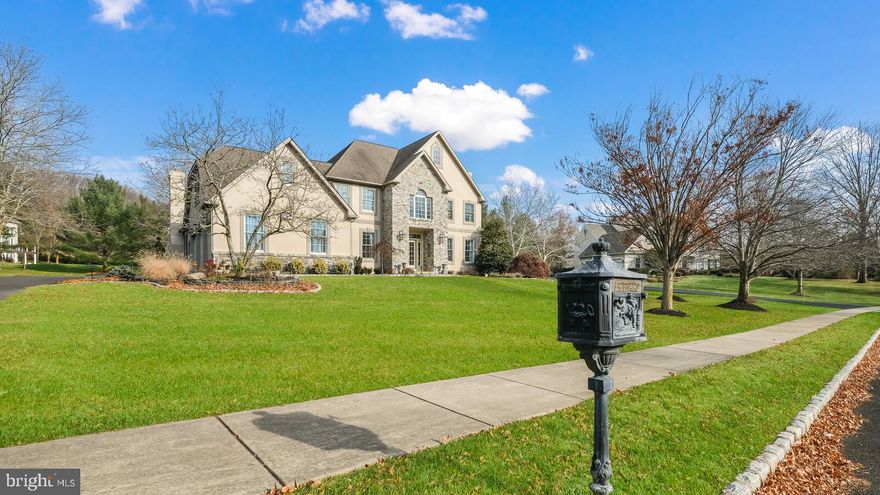 Welcome to 3683 Sablewood Drive! This home has it ALL… exquisitely updated, sought after neighborhood, minutes from Doylestown Borough and located in award winning Central Bucks Schools. The community of Springfield is a Richard Zaveta built community, comprising of 20 homes on 1+ acre homesites. This popular floor offers 4 bedrooms, 3 full baths, 2 half baths, finished lower level, and a 3-car garage. Many improvements have been made over the years including new landscaping and lead walk out front. Once inside, take notice of the newly stained on site finished hardwoods throughout the main level. Let’s stroll to the heart of the home… This totally renovated kitchen had the most discerning Buyer in mind when it was updated. Cabinets that are all handcrafted, farm sink, quartz counters, large kitchen island, and two-tone cabinet color in the hood vent and island exuding warmth and style. Viking double oven with 6 burner range with griddle, Sub-Zero refrigerator, Bosch dishwasher and a nickel hammered sink in the island. Truly a Chef’s delight, with a side built-in wall unit to match. The eat-in-kitchen opens to the spacious family room with an abundance of natural light, vaulted ceiling, stone hearth woodburning fireplace and fabulous views of your backyard. The home office is conveniently located off the 2 story foyer with handsome built-ins and French doors for privacy. The elegant living room with gas fireplace and large dining room with upgraded millwork are wonderful spaces to entertain. Enjoy the bonus conservatory off the side of home for some quiet time. The powder room has been stylishly updated and the laundry room is located, as you come in from the 3 car garage. Heading up the turned staircase with oak treads, you will notice the new floors on the 2nd floor hallway. Enter the primary suite through double doors. This is a wonderful retreat with hardwood flooring, a large walk-in closet with custom organizers and a newly renovated and luxurious primary bathroom. You’ll appreciate the attention to detail with custom cabinetry, dual vanities with towers for storage, marble inlay floors, a large frameless shower stall and marble surround, a separate water closet along with a beautiful freestanding soaking tub. Down the hallway the 2nd bedroom has an en-suite bathroom. The third and fourth bedrooms, also generous in size, share an updated hallway bathroom with dual vanities. There’s more! The finished lower level has a multitude of uses: space to watch the big game, second family room space, large custom built-in bar and cabinetry, gym area and half bath. A custom feature are the steps leading from the basement up to the garage, ideal for bringing items up and down. Next, we open the new sliding doors off the breakfast area onto a large paver patio and private backyard. Get ready for your summer barbeque or simply time to relax. This home is the definition of truly move in ready. All new HVAC, new hot water heater, water softener, freshly painted throughout the entire home, all new custom window treatments that will remain with the home. LED lighting throughout and all new light fixtures. This model like property is ready for the next Buyer to call home! Conveniently located just minutes to dining, shopping, museums and parks. Schedule a showing today!