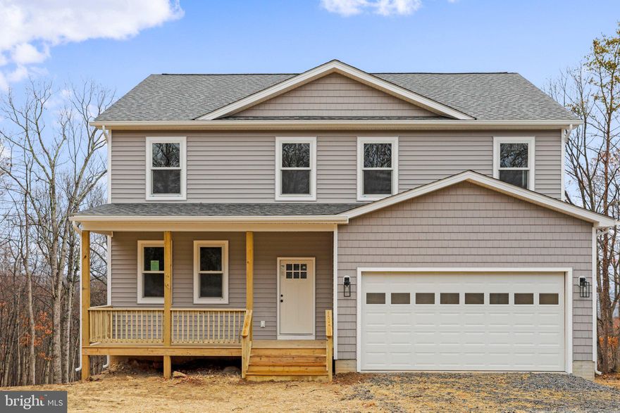 More picturs coming! Welcome to your dream home! This brand-new colonial masterpiece is nestled on a  2-acre lot, offering unparalleled views of the majestic Blue Ridge Mountains. Immerse yourself in the perfect blend of modern luxury and scenic beauty, as this home is thoughtfully designed to provide an oasis of comfort.

As you step inside, you'll be greeted by the spacious and open layout, seamlessly connecting the living, dining, and kitchen areas. The heart of the home is a chef's delight, featuring top-of-the-line appliances, granite countertops, and ample cabinet space, ensuring both functionality and style.

With 4 generously sized bedrooms, this residence offers plenty of space for you and your loved ones. The master bedroom boasts vaulted ceilings, creating an atmosphere of grandeur and tranquility. Imagine waking up every morning to breathtaking mountain views right from the comfort of your own bedroom.

Step outside onto the expansive deck, where entertaining or simply unwinding becomes a daily ritual. The deck provides the perfect vantage point to soak in the beauty of the Blue Ridge Mountains, making it an ideal space for hosting gatherings or enjoying peaceful evenings with loved ones.

The possibilities are endless with the unfinished basement, offering a blank canvas for your creative vision. Expand your living space or create the ultimate entertainment area, as the basement comes equipped with rough-ins for an additional bathroom, ensuring convenience and flexibility for your future plans.

Beyond the remarkable features, this home is a testament to quality construction and attention to detail. Every corner reflects the care and craftsmanship that went into creating a residence that not only stands as a testament to modern elegance but also harmonizes seamlessly with its breathtaking natural surroundings.

Don't miss the opportunity to make this new construction colonial home your haven. Experience an ample combination  of comfort, luxury, and panoramic views that define the essence of Blue Ridge Mountain living. Your dream home awaits!