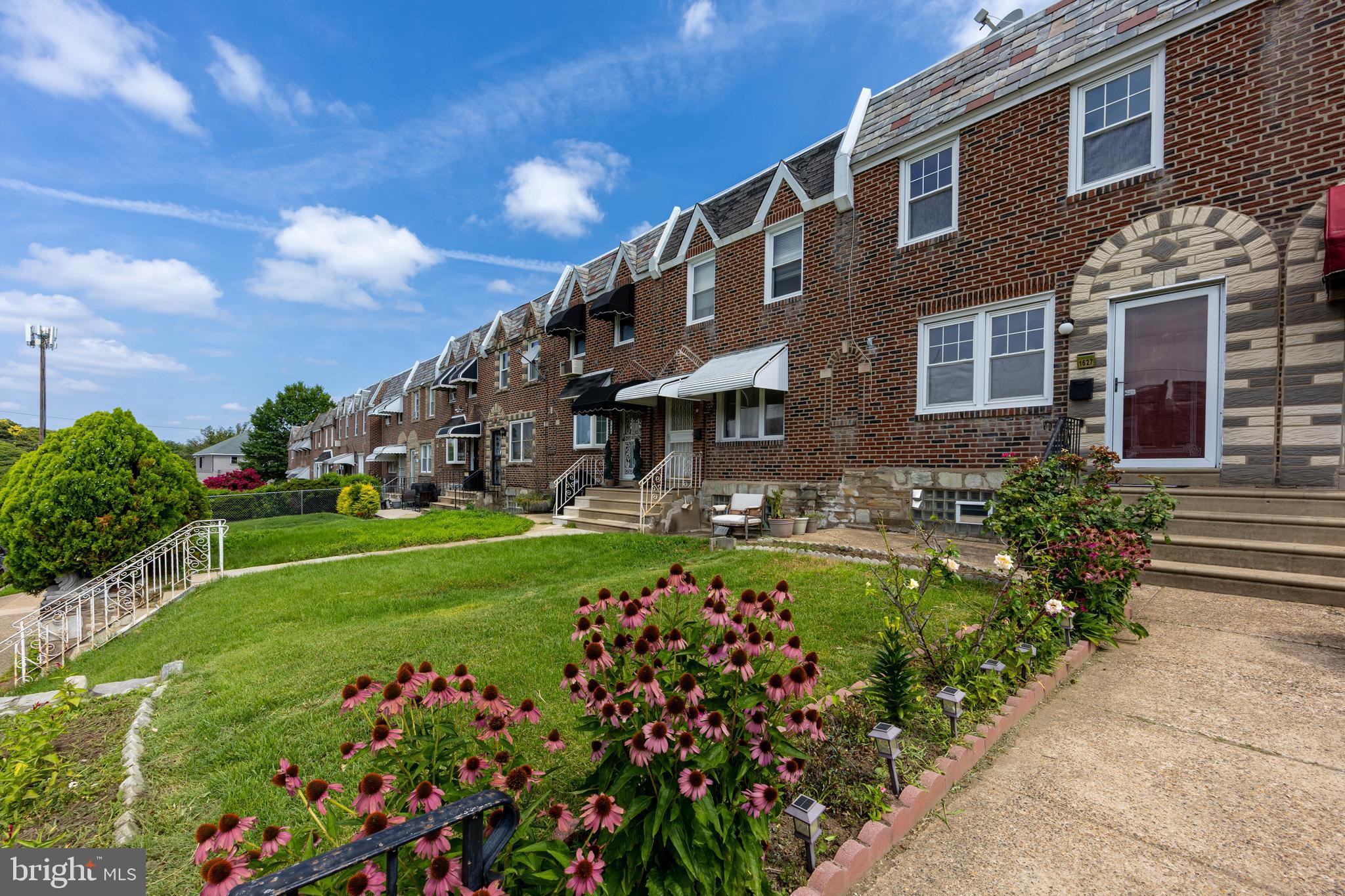 ****Offers due Sunday, August 3rd, by 5pm****
Nestled in the welcoming Mayfair neighborhood of Northeast Philadelphia, 1627 Benner Street is a charming brick rowhome full of potential. This classic 1950‑built residence features approximately 1,176 sq ft of thoughtfully laid-out living space on two levels with a finished basement—ideal for first time home buyer or a growing family.
Benner Street is a large two way street with full of parkings in the front and your own driveway in the rear of the home for your convenience. The gorgeous brick exterior home is durable for many years to enjoy. Warm neutral paint tones throughout the home, gleaming cherry hardwood floor in the living room. Open concept kitchen, overseeing the dining area makes this home very open and modern compare to other Philly homes.
Upstairs on the second floor features 3 bedrooms fill with sunlight during the day. The 2nd floor BATHROOM is bright and spacious, RENOVATED in 2023.
The lowest floor is a FINISHED BASEMENT that was done in 2020 with a FULL BATHROOM and WALKOUT LEVEL to your DRIVEWAY.
This block is beautiful, clean, bright, and close to life's necessities: grocery, highways (Roosevelt Blvd, 76W), shopping plazas.