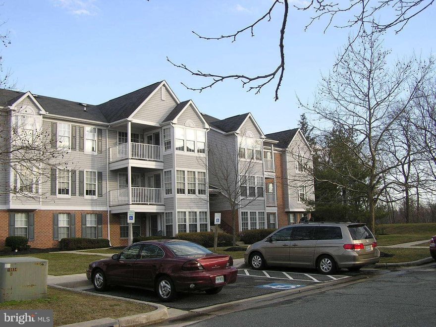 Freshly painted 2 BR condo on the 2nd floor of a three story building.  Furnace & CAC and hot water heater updated about 5 years ago, Cream color carpets just cleaned. Kitchen is clean as a whistle. Master BR features 2 large walk in closets. Full size laundry appliances in room off the Bed Room hall. Built in alarm. Location is convenient to WhiteMarsh Mall, Rt 43 and 95.