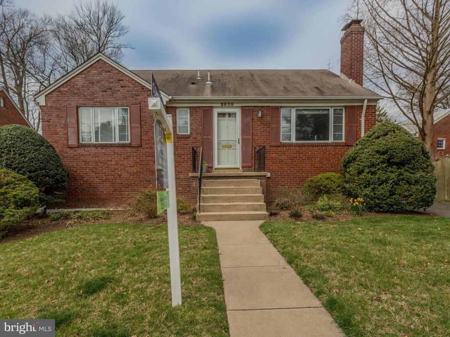 Brick Rambler 3BR/2BA in 22207 for $680,000! Move out completed and new carpet installed. Clean and ready for new owners. Good condition (1 owner). Hard to beat location. Walk to Nottingham/Williamsburg/Yorktown schools. Walk to East Falls Metro & shopping/restaurants. Wood floors, Gas FP, Deck, Nice lot with fenced backyard & shed. Long driveway. This is a great place to live. Ready for updating.