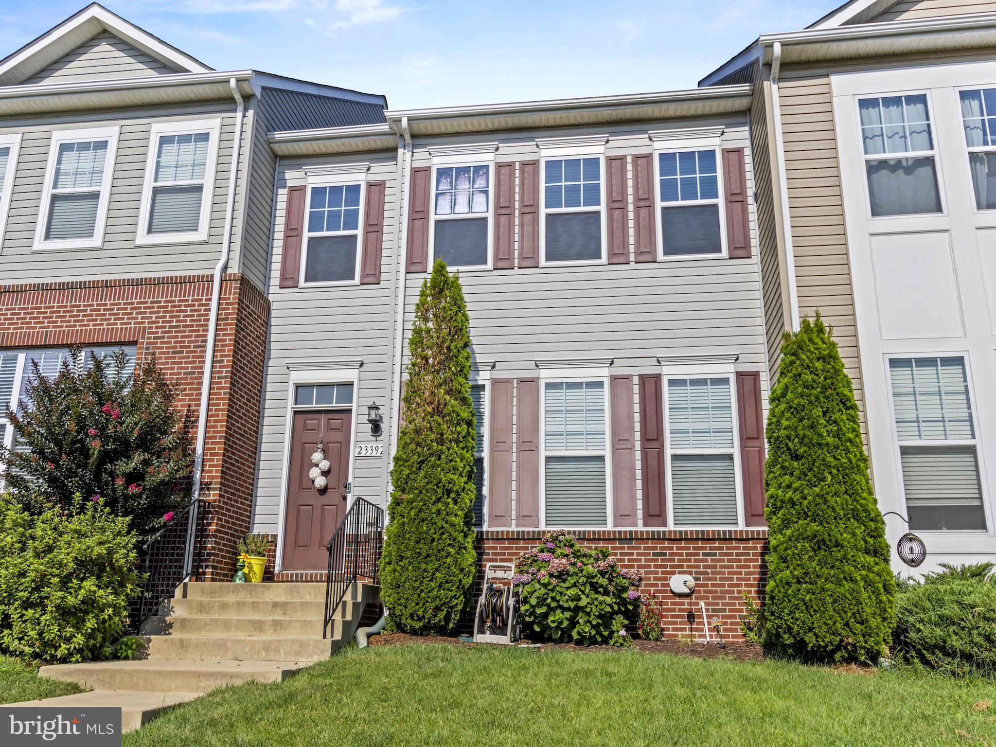 Compton Model Townhome in Clark’s Rest-Welcome to the Compton model townhome nestled in the highly desirable Clark’s Rest community of Leonardtown. Offering over 1,900 square feet of living space, this spacious 3-bedroom, 3.5-bath home blends style, function, and comfort — all just minutes from historic downtown Leonardtown.
Step inside to find a bright, open-concept floor plan with gleaming hardwood on the main level, and abundant natural light. The rear kitchen design is a true showstopper, featuring white cabinetry, granite countertops, nice size pantry, and stainless steel appliances with a newer refrigerator and an oversized island— ideal for entertaining, family meals, or homework time. The floorplan flows seamlessly to a private composite deck with vinyl railings and privacy fence.
The expansive living room offers the perfect space to relax or host guests, while the upper level boasts a luxurious primary suite with a walk-in closet and 2 additional closets for all of your storage needs, and an elegant en-suite bath. Two additional well-sized bedrooms with very spacious closets and the upstairs laundry room adds everyday convenience.
The fully finished walkout basement includes a large rec room, full bath, perfect for a guest suite, bedroom, home office, or gym. The rear-load 2-car garage provides ample storage and private driveway parking. Lets not forget about the 240 volt outlet installed outside the garage, ready for a level 2 EV charge!
Residents of Clark’s Rest enjoy access to premium community amenities including a clubhouse, swimming pool, basketball and tennis courts, playgrounds, and scenic walking areas — all within a welcoming and well-kept neighborhood.
Professional photos coming soon!
