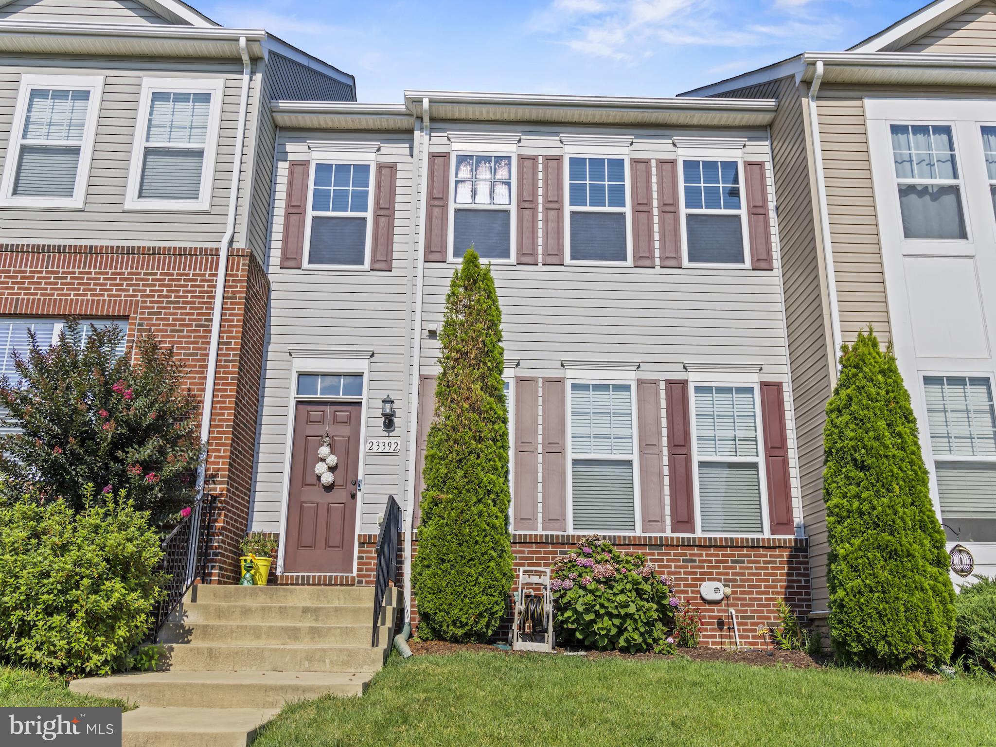 Compton Model Townhome in Clark’s Rest-Welcome to the Compton model townhome nestled in the highly desirable Clark’s Rest community of Leonardtown. Offering over 1,900 square feet of living space, this spacious 3-bedroom, 3.5-bath home blends style, function, and comfort — all just minutes from historic downtown Leonardtown.
Step inside to find a bright, open-concept floor plan with gleaming hardwood on the main level, and abundant natural light. The rear kitchen design is a true showstopper, featuring white cabinetry, granite countertops, nice size pantry, and stainless steel appliances with a newer refrigerator and an oversized island— ideal for entertaining, family meals, or homework time. The floorplan flows seamlessly to a private composite deck with vinyl railings and privacy fence.
The expansive living room offers the perfect space to relax or host guests, while the upper level boasts a luxurious primary suite with a walk-in closet and 2 additional closets for all of your storage needs, and an elegant en-suite bath. Two additional well-sized bedrooms with very spacious closets and the upstairs laundry room adds everyday convenience.
The fully finished walkout basement includes a large rec room, full bath, perfect for a guest suite, bedroom, home office, or gym. The rear-load 2-car garage provides ample storage and private driveway parking. Lets not forget about the 240 volt outlet installed outside the garage, ready for a level 2 EV charge!
Residents of Clark’s Rest enjoy access to premium community amenities including a clubhouse, swimming pool, basketball and tennis courts, playgrounds, and scenic walking areas — all within a welcoming and well-kept neighborhood.
Professional photos coming soon!