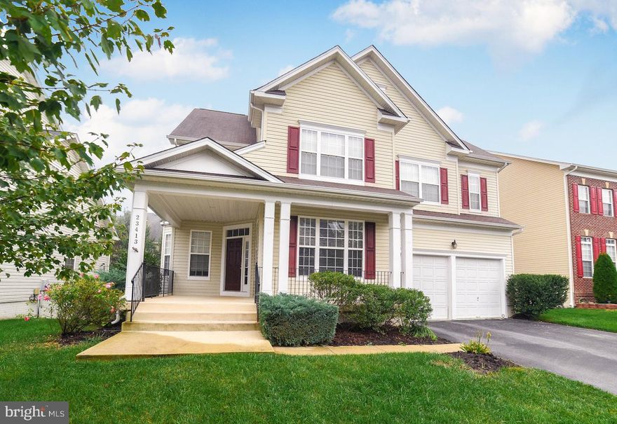 This spacious Colonial is move-in ready! Freshly painted 4 bedroom, 3.5 bath with 3000+sq ft. Beautiful upgraded KT with cherry cabinets, granite counters, island and pantry. Expansive open concept eat-in kitchen/family room is great for entertaining. FR features gas fireplace. BBQ on back deck. Formal dining room and living room/office. Massive Master suite with tray ceiling, 2 WICs, sitting area. 4th bedroom w/attached bath, great for guests or teens. Hdwd floors, ceramic tile, crown molding, nat gas heat & HW, walkout basement. Alarm and sprinkler systems. Backs to trees for added privacy. Convenient to everything! Includes Wildewood amenities - swimming, tennis, playgrounds, walking path, clubhouse and more. Located on cul-de-sac with 2-car garage. This home is a must see!