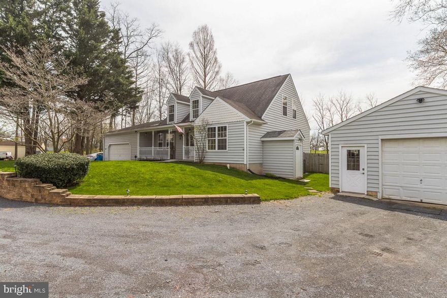 Welcome Home to your very own private and personal oasis.
This beautifully maintained detached home is waiting for you to just move in and begin enjoying the country lifestyle. You’ll love the open floor plan with decorative picture frame & crown molding. A nicely appointed kitchen with extensive cabinetry, stylish granite tops and a huge center island is enhanced by stainless steel appliances. You’ll enjoy the large adjoining dining area with ample space to accommodate all your family and friends.  Stroll onto the expansive deck and private gazebo to enjoy the dog days of summer or those cozy cooler evenings. A wonderful paver patio is the place to relax around a fire-pit or enjoy the lovely views. This home also offers a flex room on the main level which can be used as an office/library or hobby room. The second floor offers 3 spacious bedrooms and a full bath, while the finished basement provides additional space for entertaining with a built in bar, fountain, flex room with a large closet and a full bath with a jetted tub. Easy access to the basement is provided from either outside or inside.  With additional hidden storage behind the bookcase in the basement or the very clean crawl space, there is plenty of room to grow. There are 2 separate laundry rooms, one on the main level and the other in the basement to handle all your needs. And don’t forget there’s an oversized detached garage with cabinetry, small fridge and lots of lighting…a great place for a workshop, hobby room or studio. If you're looking for a wonderful home in a semi-rural setting yet close to town and schools, you will love it here.