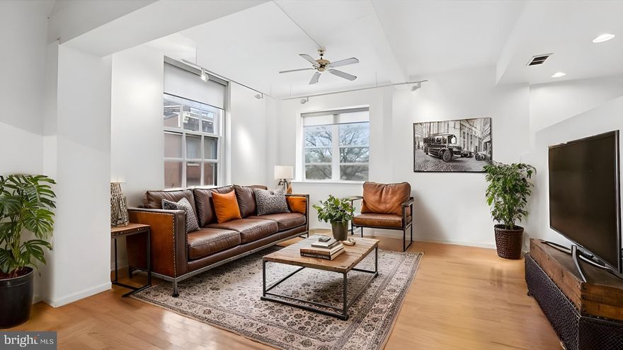 MOTIVATED SELLER: BOUTIQUE OLD CITY CORNER UNIT W/ 2 PRIVATE PARKING SPACES

Perched above America’s most historic neighborhood, this stunning Old City condo is now offered at just $379,900—an exceptional opportunity to own in a distinctive, well-managed building known for its long-term residents. Tucked within one of Old City’s most tightly held addresses, homes here are seldom available—and neighbors tend to stay for years.

With a double corner layout in a boutique 22-residence building, this 2-bedroom, 2-bathroom home is one of only three of its kind. Soaring 12-foot ceilings and oversized windows on multiple sides flood the space with natural light, skyline views, and the quiet charm of cobblestone-lined New Street.

Throughout the day, the bell tower of St. Augustine’s Church provides a calming
rhythm with its timeless chimes. From every oversized window, you’ll take in views of a peaceful garden terrace, singing birds in the treetops, and the historic textures of Old City below—offering the perfect blend of serenity and city life.

Just steps from Independence Hall, Elfreth’s Alley, and the Liberty Bell, this home sits quietly on a low-traffic street, just blocks from I-95, I-676, I-76, and three blocks from the metro, making travel in and out of the city effortless.

Included are two deeded parking spaces in a secure, gated lot just a third of a block away. Only need one? Rent the second for $250–$300/month and reduce your monthly expenses immediately.

Seller is motivated and highly responsive. Schedule your private tour today.