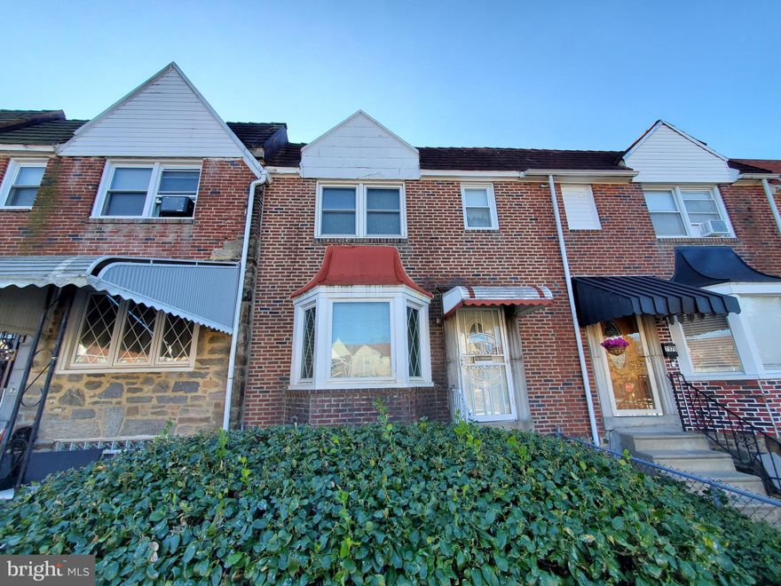 Welcome to 7968 Fayette St in desirable Mt Airy. This 18' airlite  has  three generously sized bedrooms offering ample space for relaxation and rest. Hardwood floors grace the living and dining rooms, creating an inviting and elegant atmosphere. The updated kitchen that boasts lots of cabinetry for storage and ample counter space. Enjoy additional living space in the finished basement, complete with a convenient powder room. Stay comfortable year-round with gas heat and central air. For added peace of mind, the home features an updated electric panel box. An attached rear garage with inside access provides secure parking. The property needs updating and is being sold in "as-is" condition!