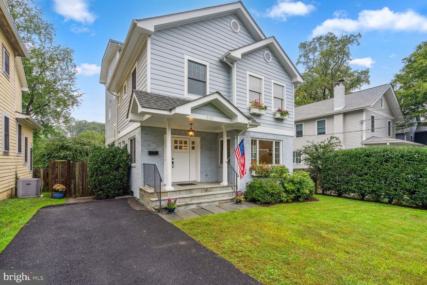 **Sunday Open House CANCELLED**  Welcome to 2152 N Quebec St, in Arlington's Cherrydale neighborhood! This stunning and spacious home seamlessly blends classic farm house style with modern convenience features. At nearly 4000 sqft this home is not only comfortable but also offers a dream layout and fantastic distribution of space.

From the white picket fenced front yard, step inside to the foyer welcoming you to the home. The main level boasts a wide-open floor plan with sightlines that draw you through the kitchen into the family room and out to the back deck/yard. The recently renovated chef's kitchen is a culinary enthusiast's dream with white counters over white cabinets, stainless steel appliances, an oversized kitchen island with seating for 4 or more, loads of storage and modern light fixtures. The kitchen sits at the center of the home with direct access to the dining area, living room area, as well as the back deck. Rounding out the main level is an updated powder room for guests and every day convenience.

Easily one of the most distinctive features of this special home is its number of bedrooms and bathrooms. If you're looking for lots of upper level bedrooms in N Arlington, you've just found it! On the upper floors you'll find a total of 5 bedrooms and 4 full baths plus an office/den. On the third floor of the home are 4 generously sized bedrooms, including a primary ensuite with a private balcony, plus 2 hall baths and the laundry area. Up one more level is another large primary ensuite bedroom with walk in closet, vaulted ceilings, and an office/den featuring newly built custom shelving.

The full basement offers endless possibilities for customization, with a guest room, full bath, a flex room (suitable as gym/office/bedroom/etc), and a rec room with wood burning stove.  For those interested in amplifying up the basement's entertainment or guest-suite potential, plumbing is roughed-in to create a wet bar or kitchenette.  All this plus access to the private and expansive backyard with plenty of room to run, play, and entertain in.

Located in the Taylor/Hamm/Washington-Lee school Pyramid and with easy access to major routes such as Spout Run/GW Parkway, I-66 and 395, commuting into DC or out to Tysons/Reston is a breeze.
With a plethora of incredible dining options just minutes away in Ballston and Clarendon, deciding where to eat will take you longer than actually getting there.

Don't miss the opportunity to own this beautifully renovated home!