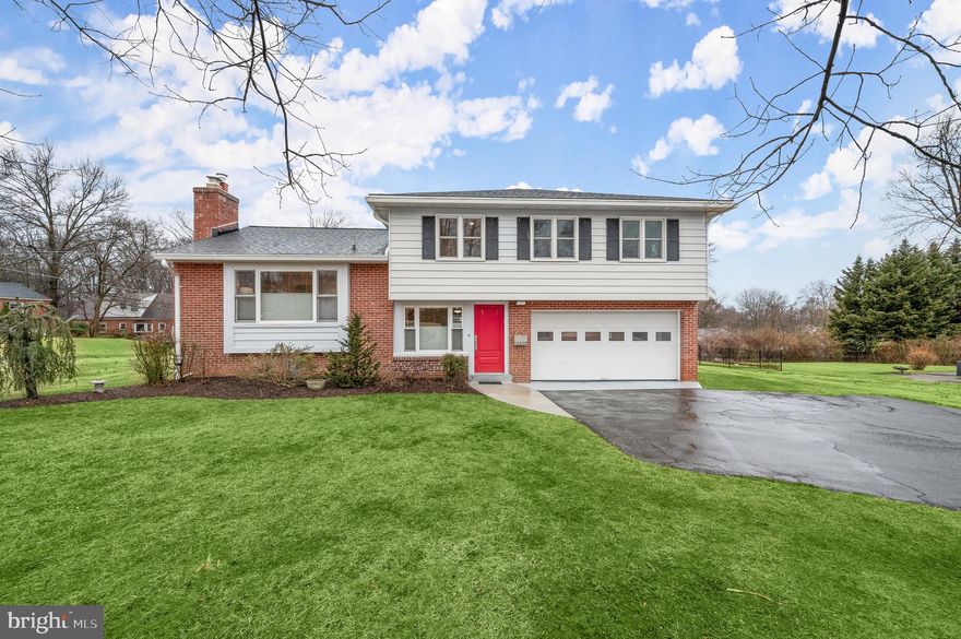 This home has it all! Totally renovated four level mid-centry modern split level in Burnt Mills Knolls/Cresthaven area near shopping, dining and FDA! High end custom kitchen (designed by chef-owner), stunning and modern 2.5 baths, gleaming wood floors, fireplace, garage--this home truly has it all!  Beautiful finishes include herringbone entryway tile, in the generous entry foyer with mid century iron railing on the wide staircase, shaker kitchen with silestone counters, lots of drawers and island, stainless appliances, warm modern bath fixtures, frameless shower doors, stretched cedar closets, wetbar in recreation/family room, finished laundry room+++ The exterior is in as great condition as the interior with newer roof, windows, paint+++ The garage is oversized and has a shop area. The corner lot gives you loads of visual space out the windows and lots of flat play area and plenty of space for a patio or deck.  Wonderful Nix/Cresthaven school cluster with Springbrook NE HS Consortium.