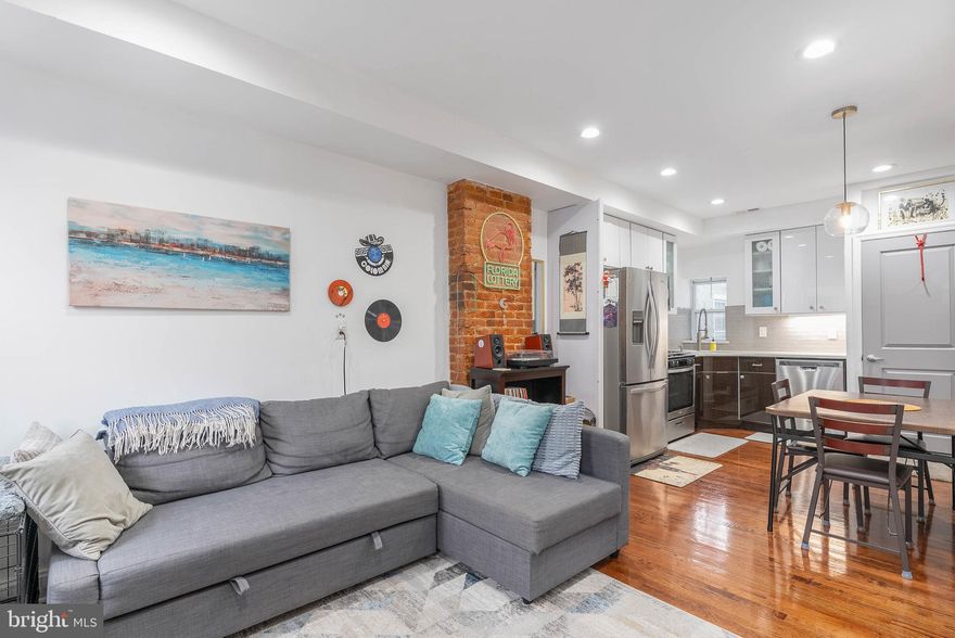 Welcome to 1517 Cambridge Street, Unit 2—a stylish and well-maintained 2-bedroom, 1-bathroom residence in a prime location. Step inside to discover beautiful hardwood floors and a charming exposed brick wall, adding character and warmth to the space. The open layout creates a bright and airy feel, perfect for comfortable living.
One of the standout features of this unit is the private outdoor terrace, offering a perfect space to relax, entertain, or enjoy a peaceful escape from the city’s hustle and bustle.
Location is key, and this unit delivers. Just a block from both the Broad Street and Girard subway lines, you can commute to Old City in under 10 minutes or walk to one of three different grocery stores within that same timeframe!  Whether you're heading to work, enjoying the city's nightlife, or catching a show at The Met (just steps away), you’ll love the convenience this spot provides.
Beyond the prime location, this home also comes with three years remaining on a valuable tax abatement, making it a smart investment in a rapidly developing neighborhood. The well-maintained building and low-maintenance lifestyle make it an ideal choice for homeowners and investors alike—a fantastic Airbnb opportunity!
Don’t miss your chance to own a piece of this thriving area—schedule your showing today!